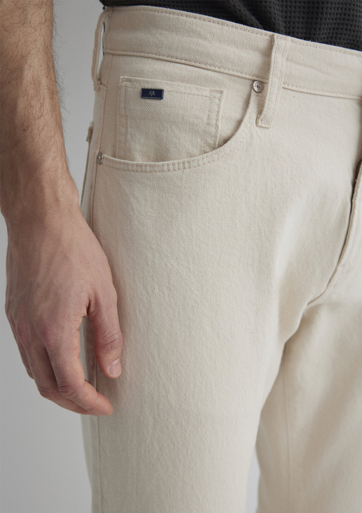 Mavi Classic Denim Ekru Jean Pantolon görsel 6