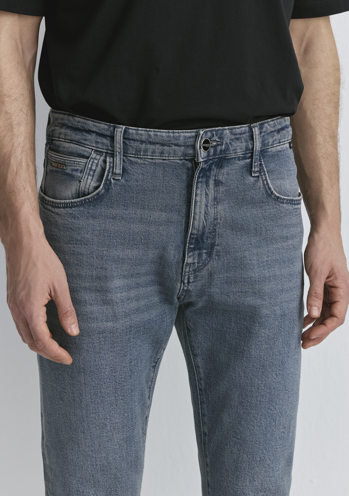 Mavi Black Puslu Indigo Mavisi Jean Pantolon görsel 7