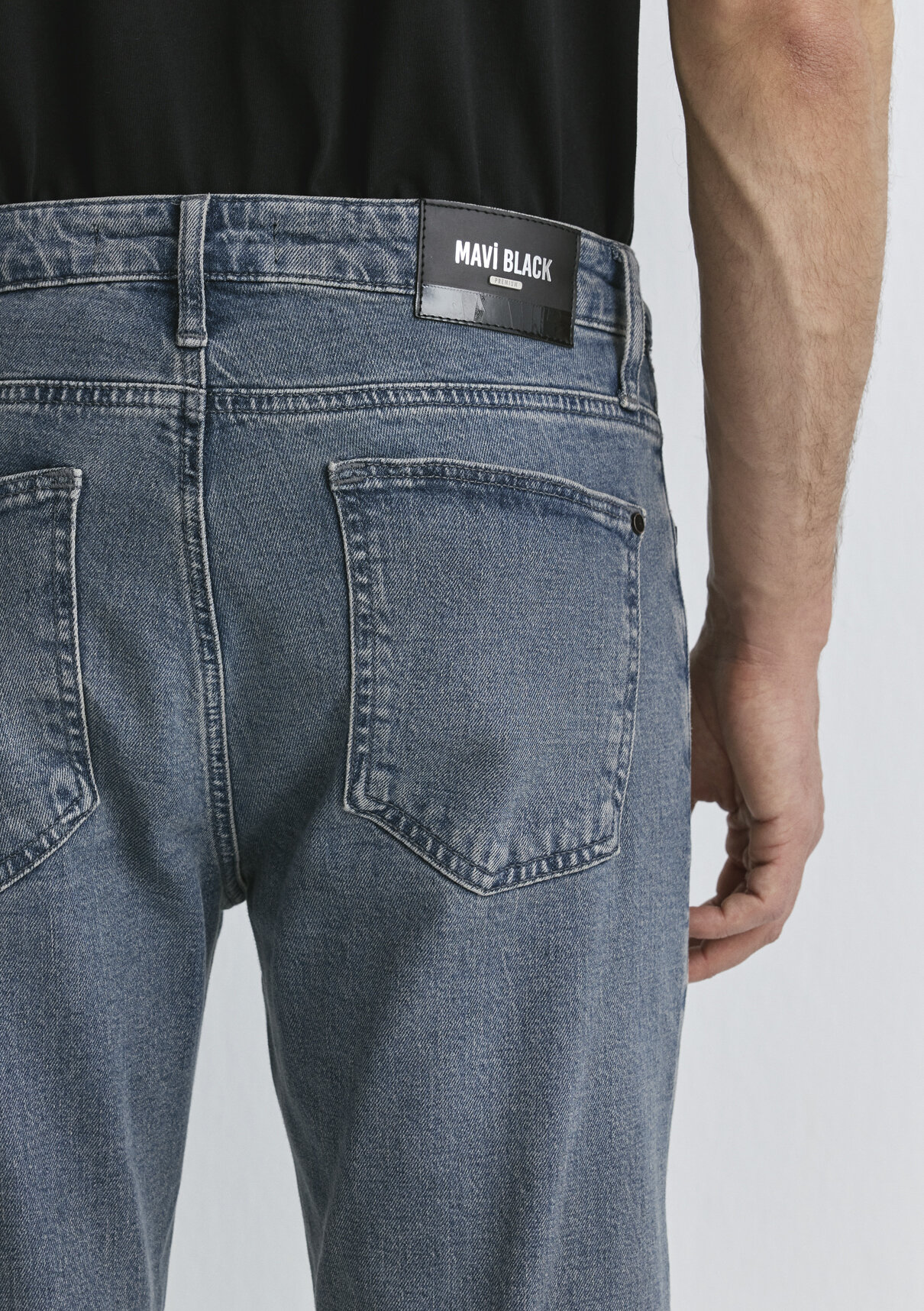 Mavi Black Puslu Indigo Mavisi Jean Pantolon görsel 8