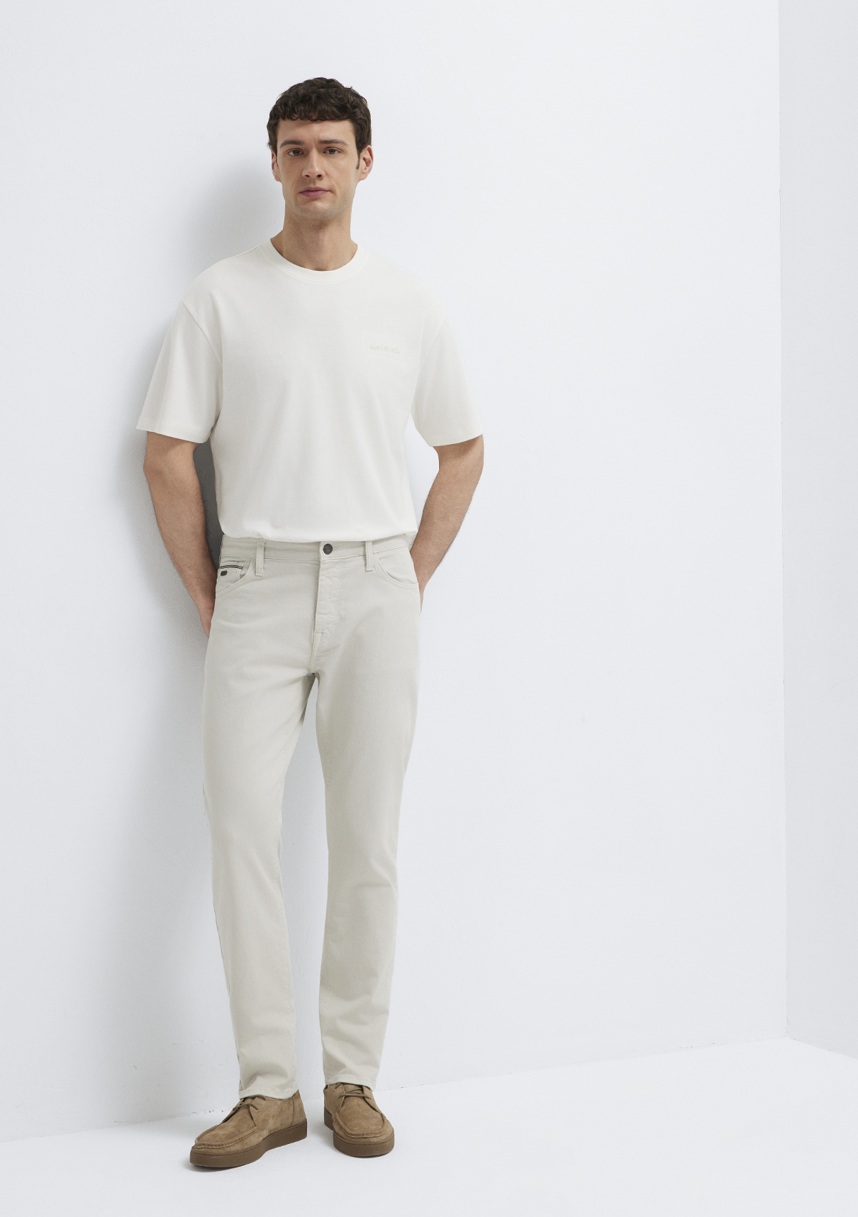 Mavi Milan Mavi Black Gri Gabardin Pantolon görsel 2