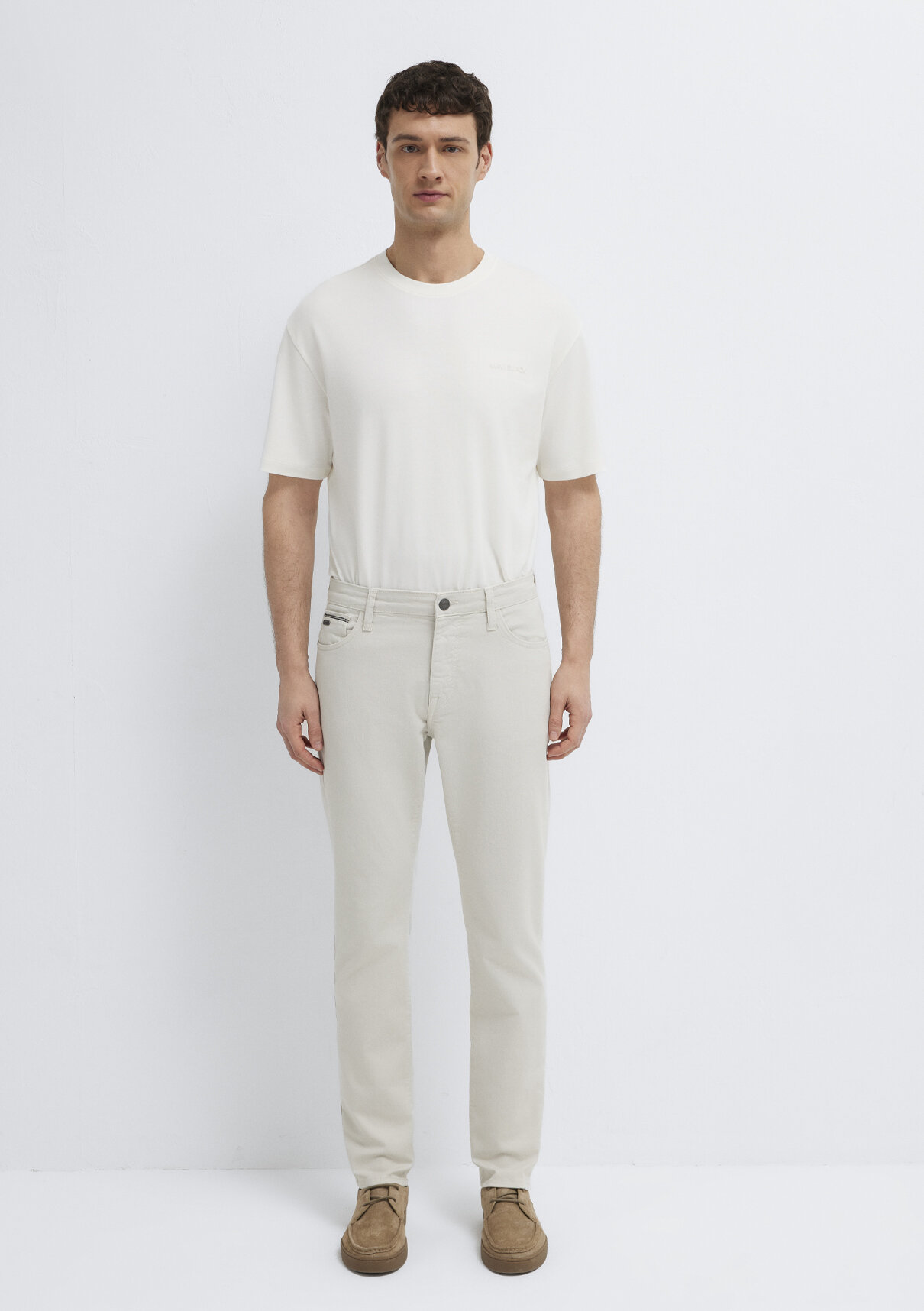 Mavi Milan Mavi Black Gri Gabardin Pantolon görsel 3