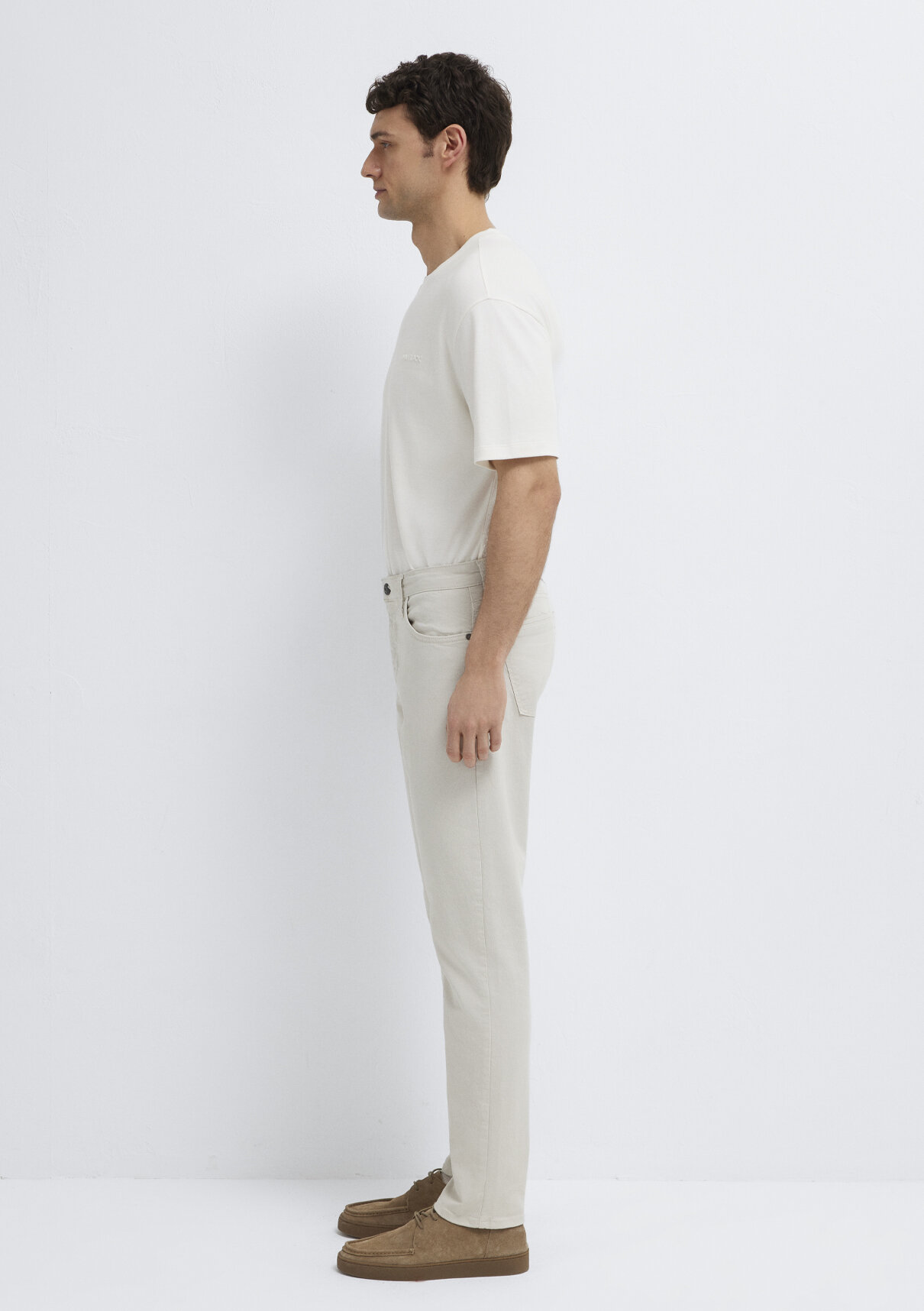 Mavi Milan Mavi Black Gri Gabardin Pantolon görsel 4