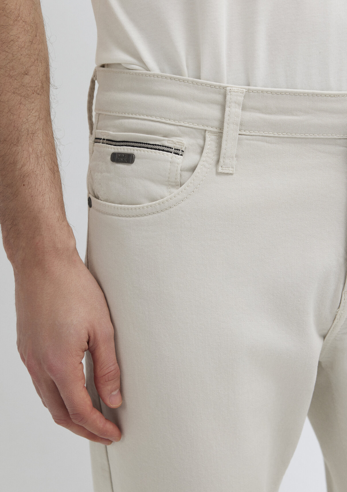 Mavi Milan Mavi Black Gri Gabardin Pantolon görsel 7