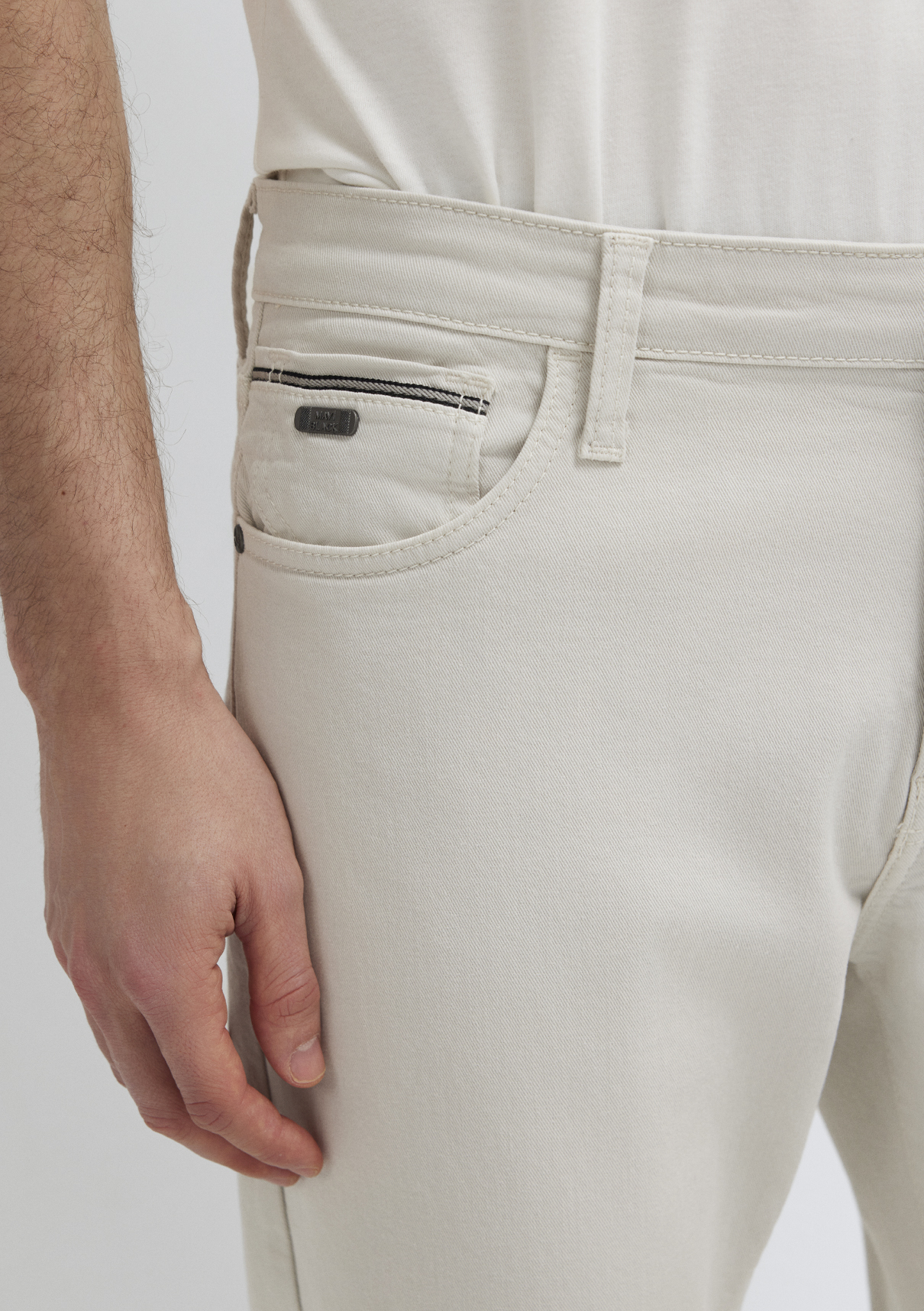 Mavi Milan Mavi Black Gri Gabardin Pantolon görsel 7