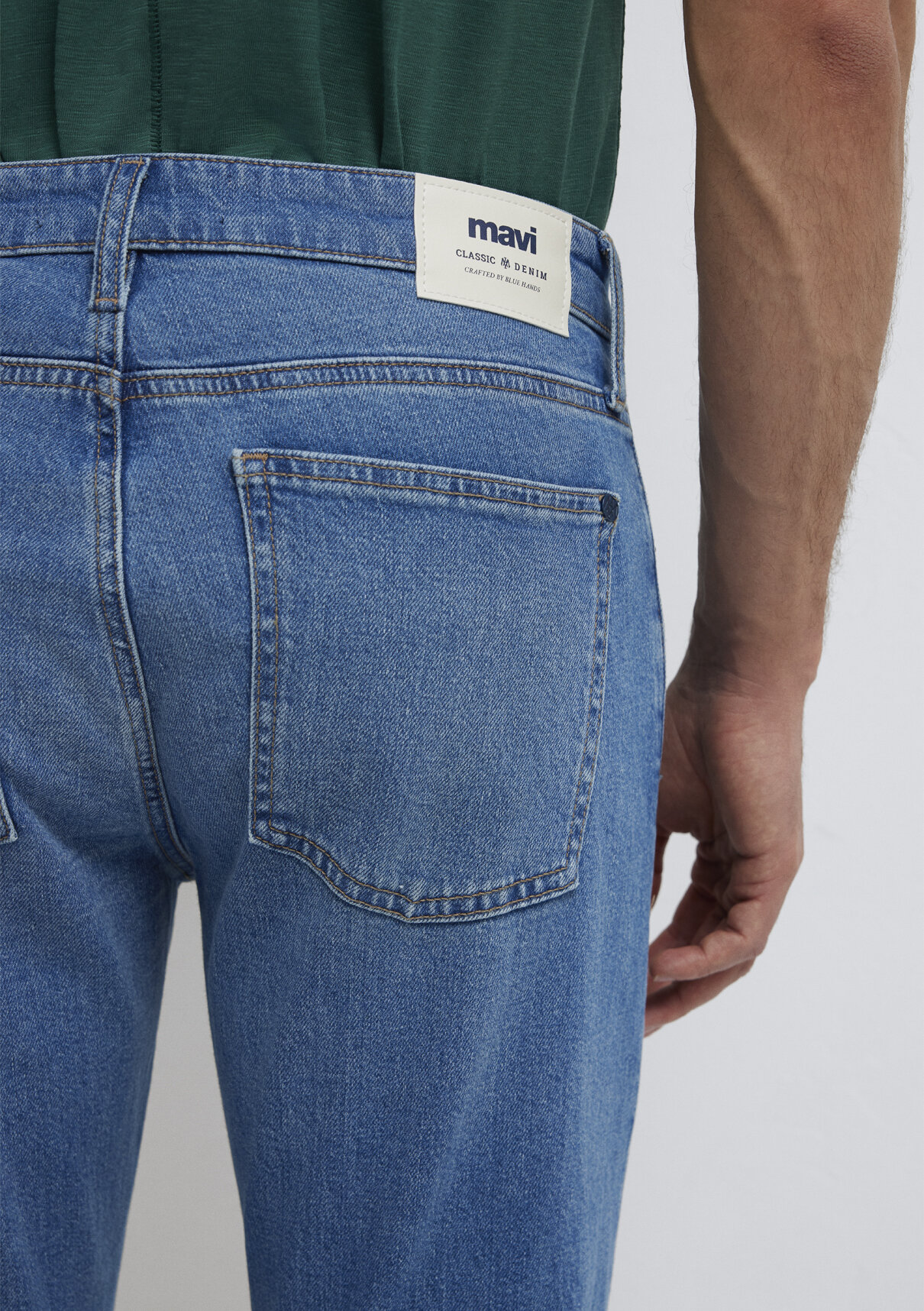 Mavi Classic Denim Indigo Mavisi Jean Pantolon görsel 8