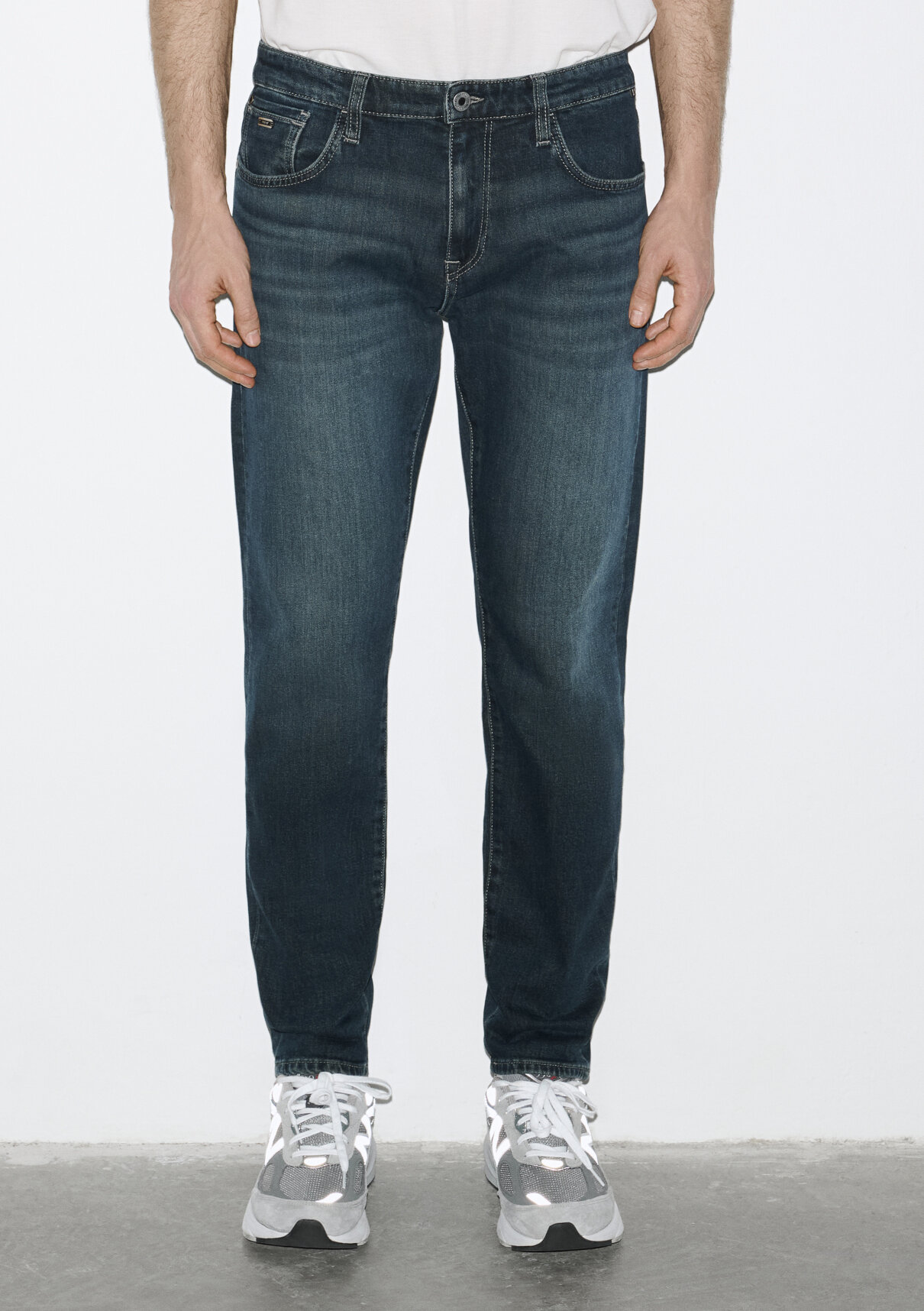Mavi Pro Koyu Vintage Mavi Jean Pantolon görsel 4