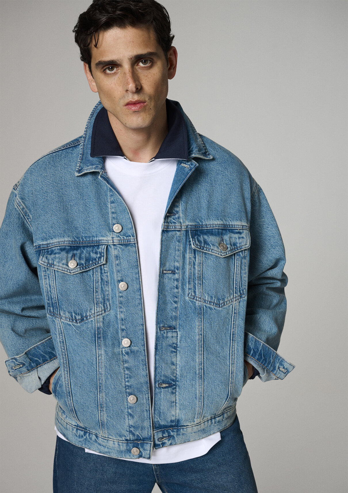 Mavi Kenan Yıldız x Mavi Ryan Dusty Lt Blue Mavi Pro Denim Ceket