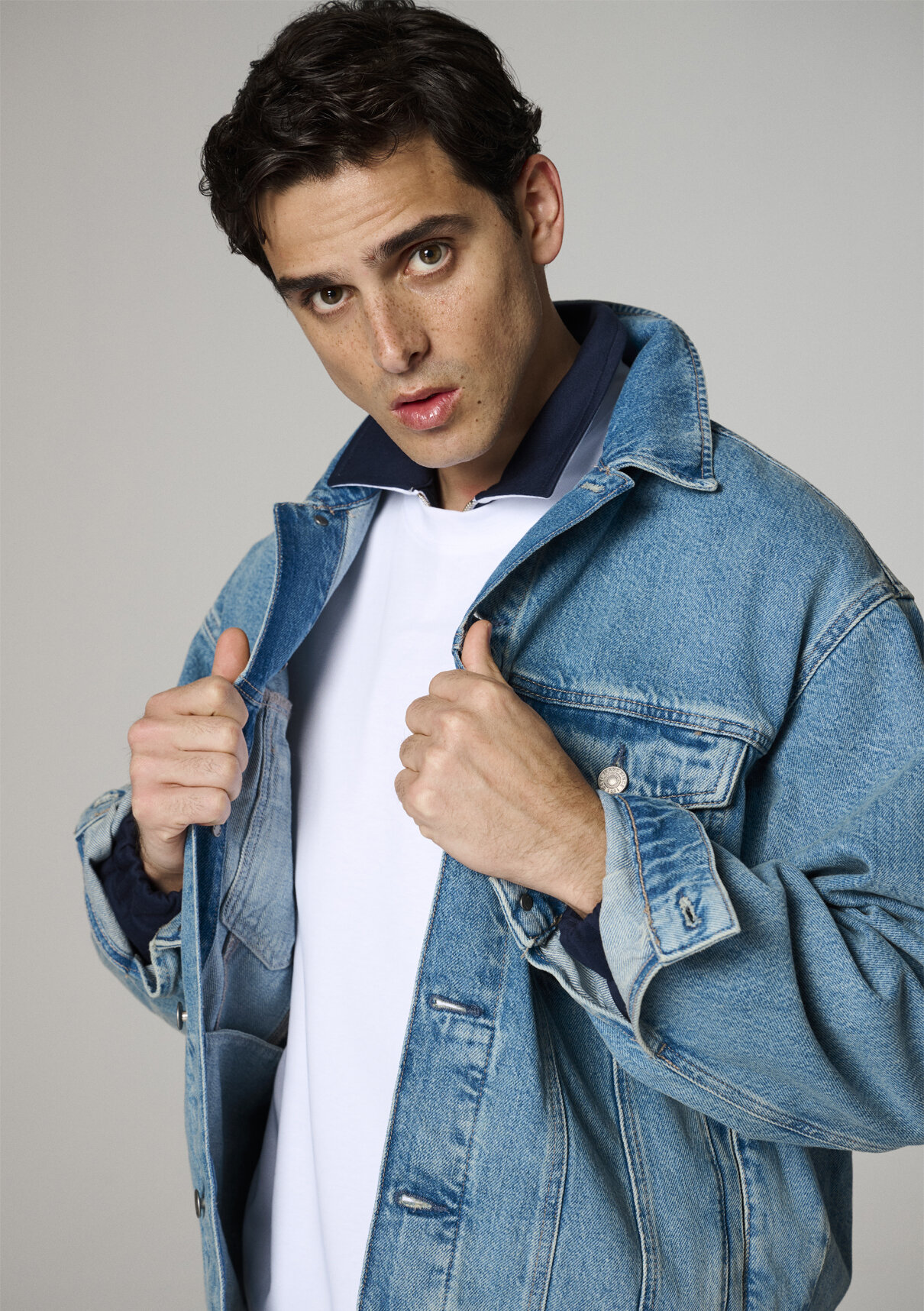 Mavi Kenan Yıldız x Mavi Ryan Dusty Lt Blue Mavi Pro Denim Ceket görsel 4