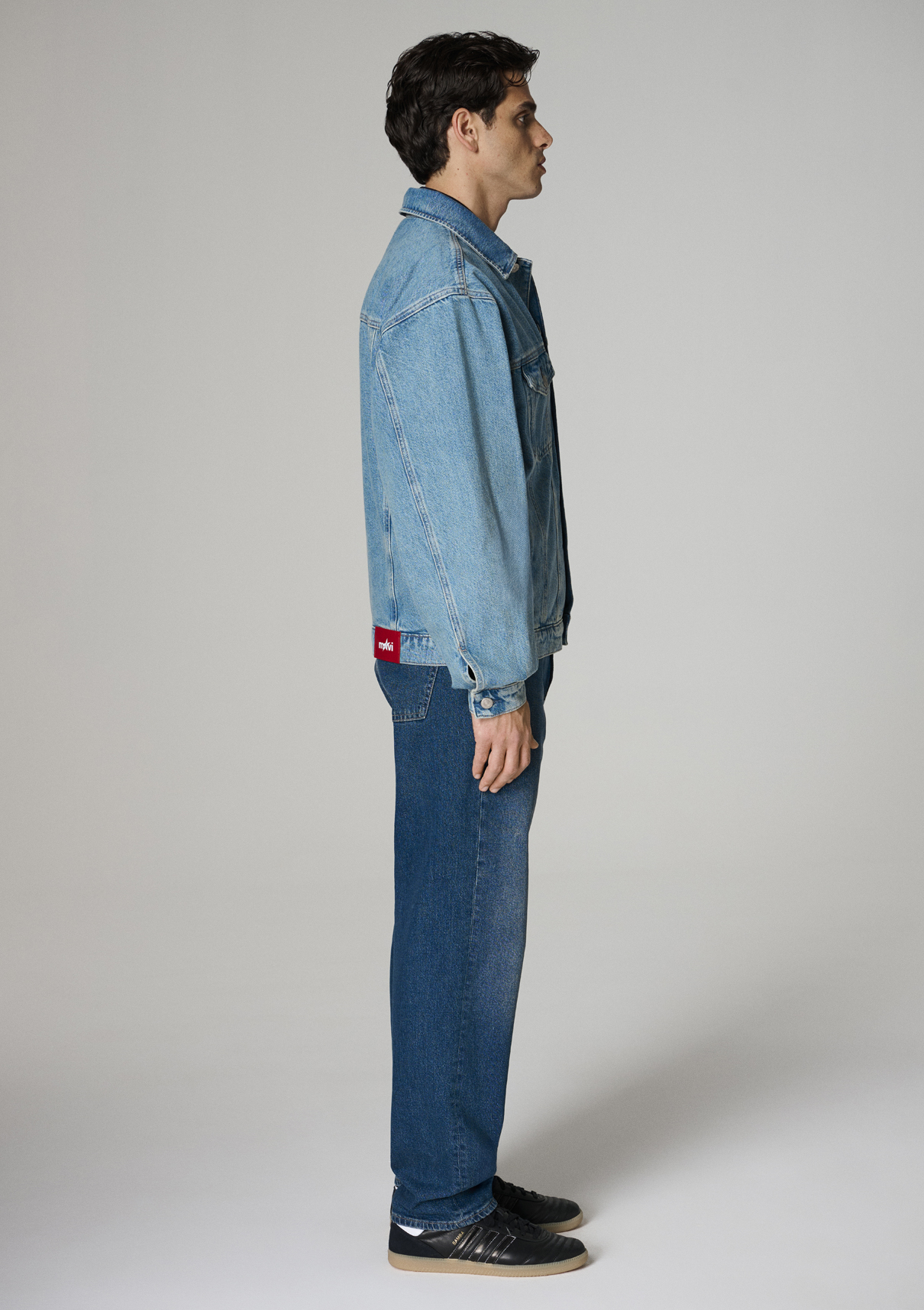 Mavi Kenan Yıldız x Mavi Ryan Dusty Lt Blue Mavi Pro Denim Ceket görsel 8
