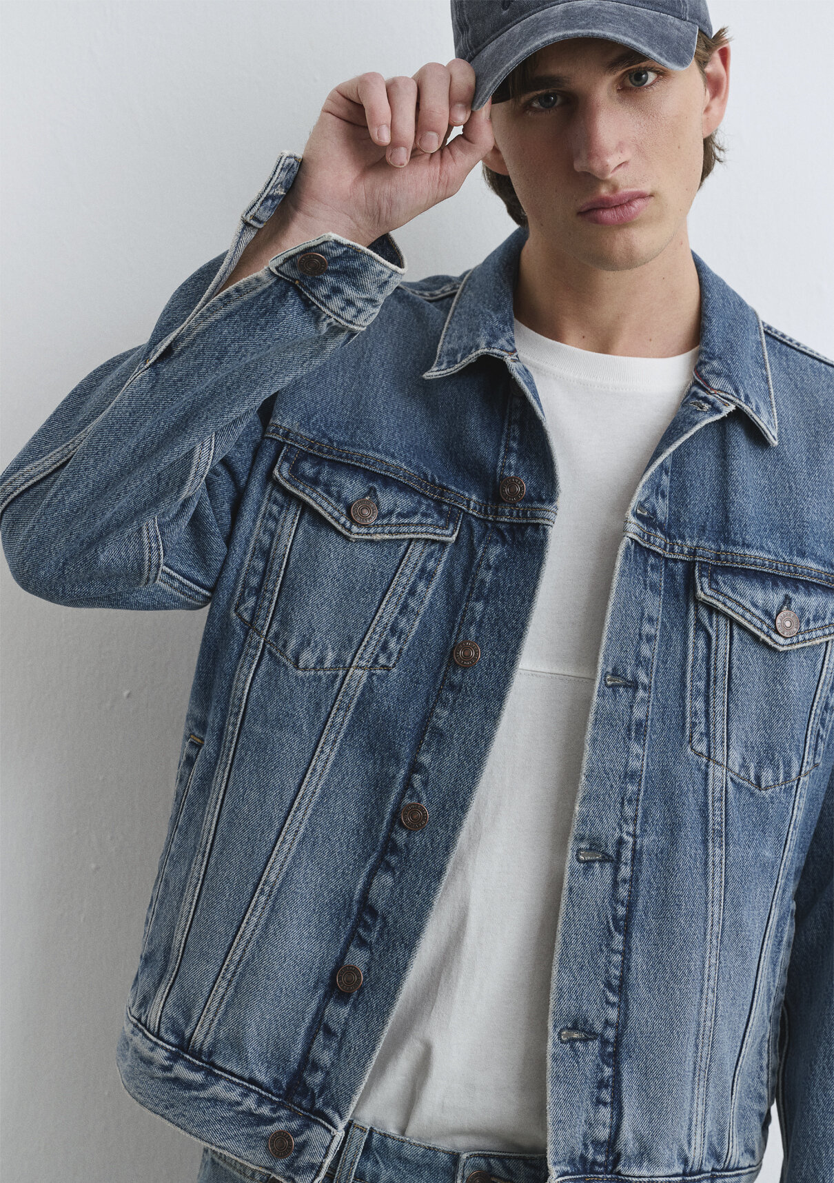 Mavi Ray Classic Denim Vintage İndigo Mavisi Jean Ceket görsel 2