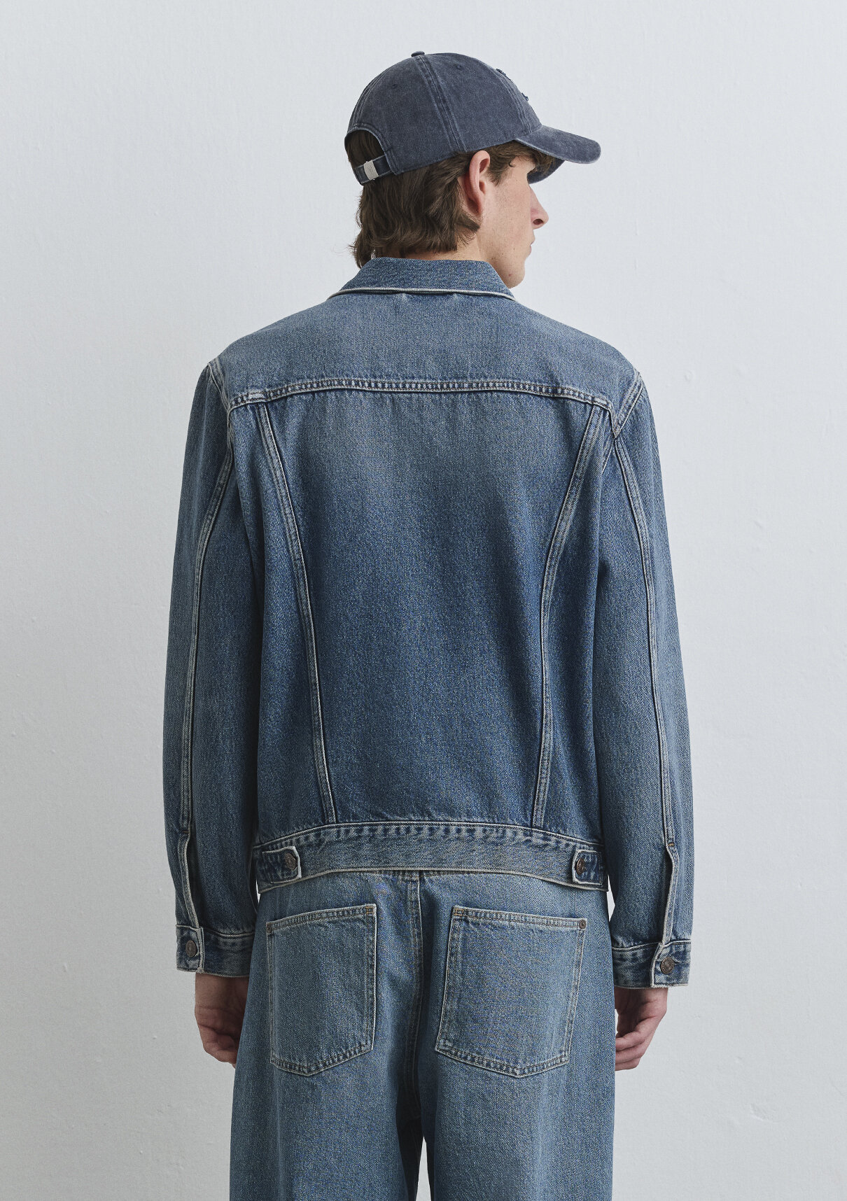 Mavi Ray Classic Denim Vintage İndigo Mavisi Jean Ceket görsel 5