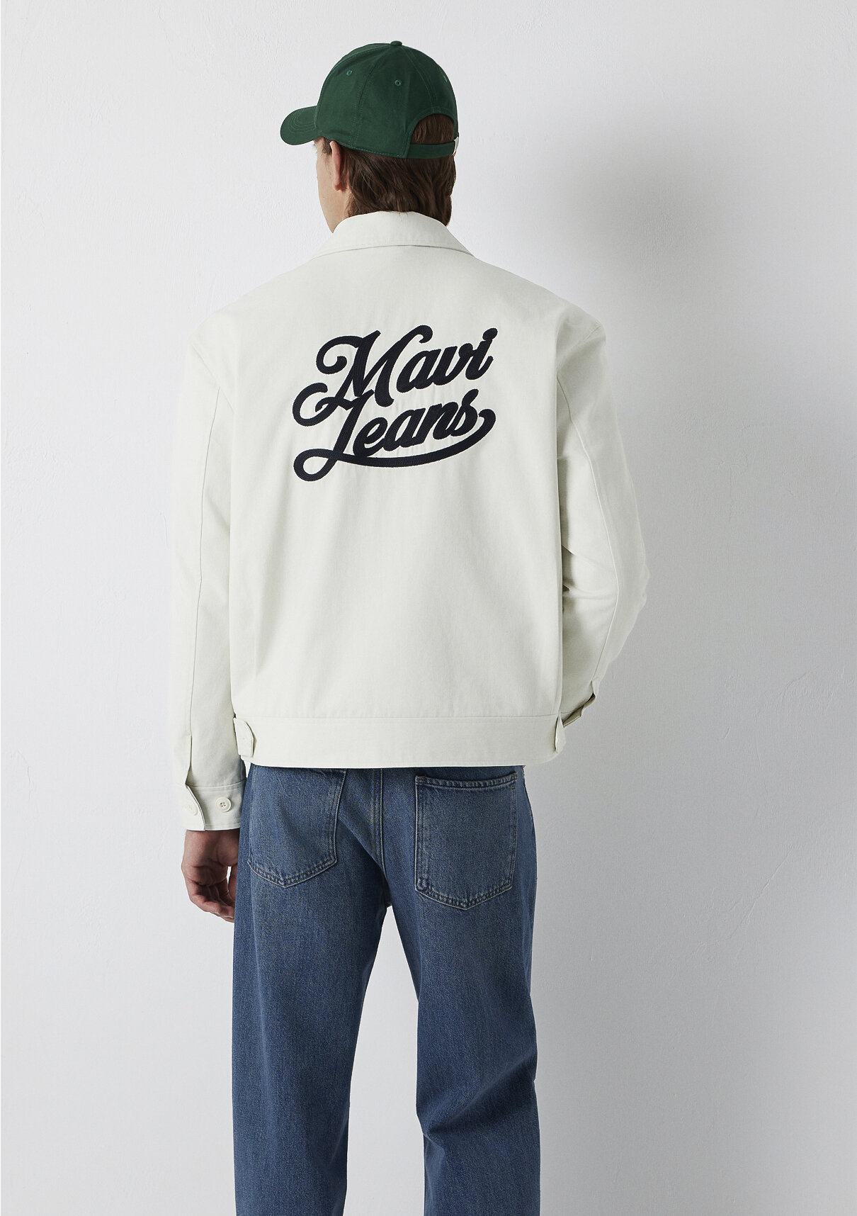 Mavi Jeans Baskılı Ekru Ceket