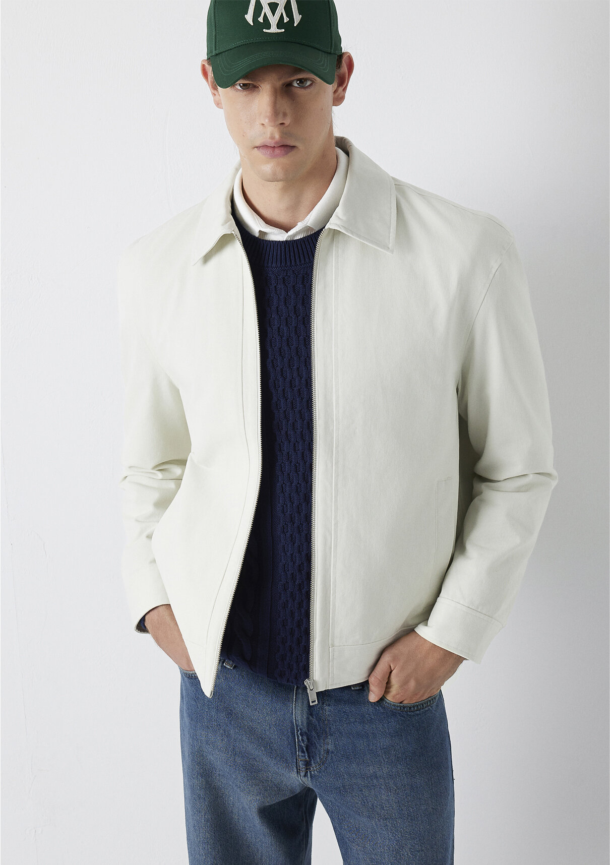 Mavi Jeans Baskılı Ekru Ceket görsel 2