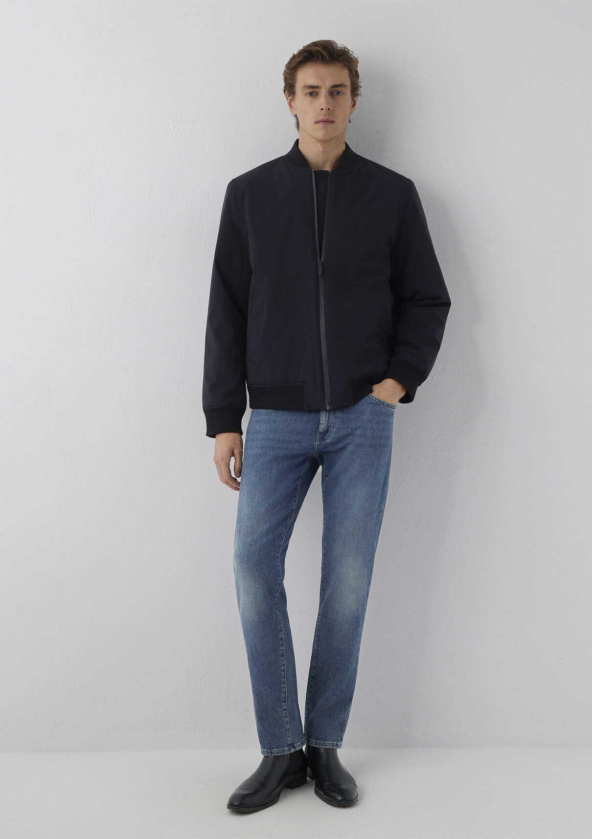 Mavi Black Siyah Bomber Ceket