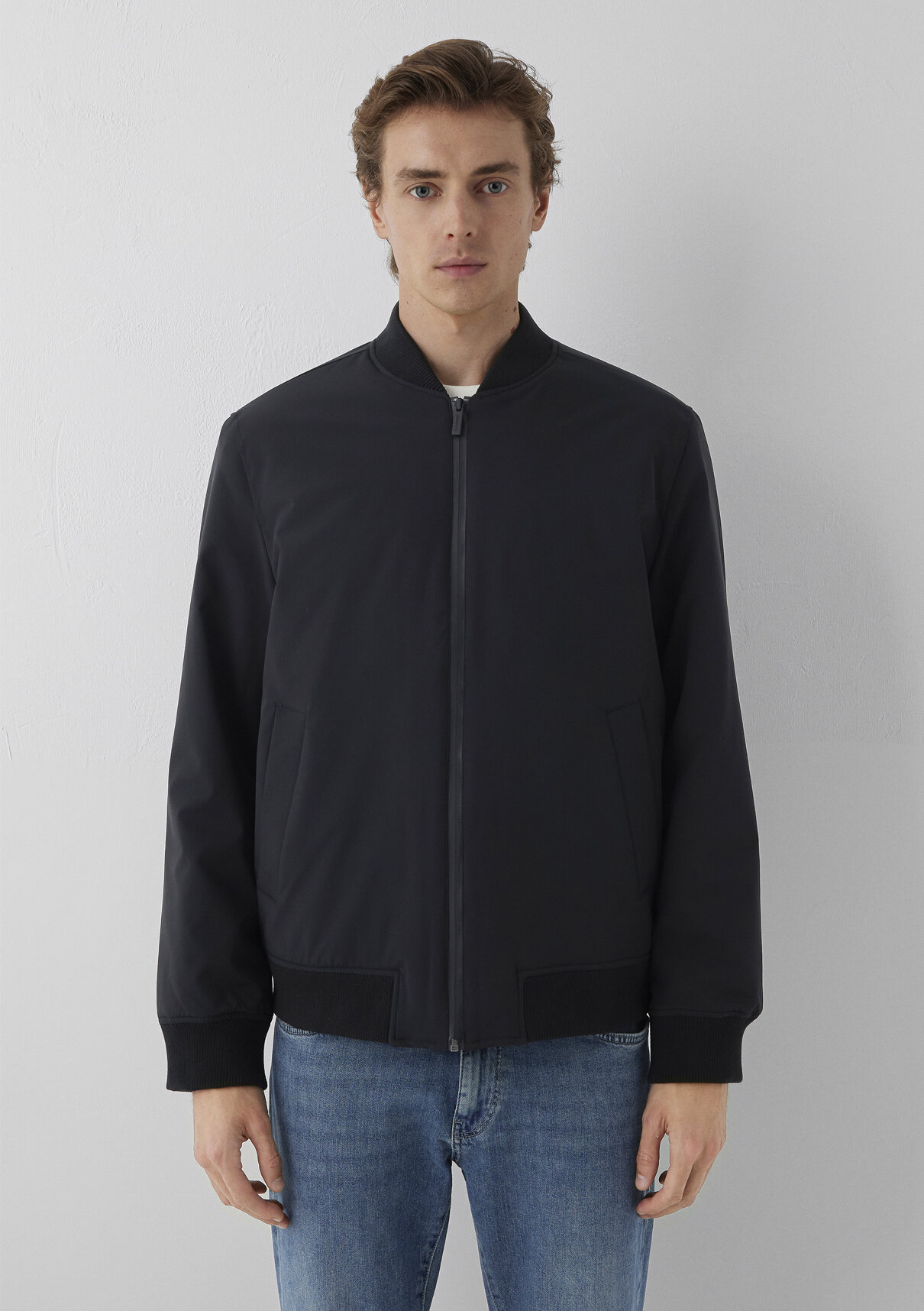 Mavi Black Siyah Bomber Ceket görsel 3