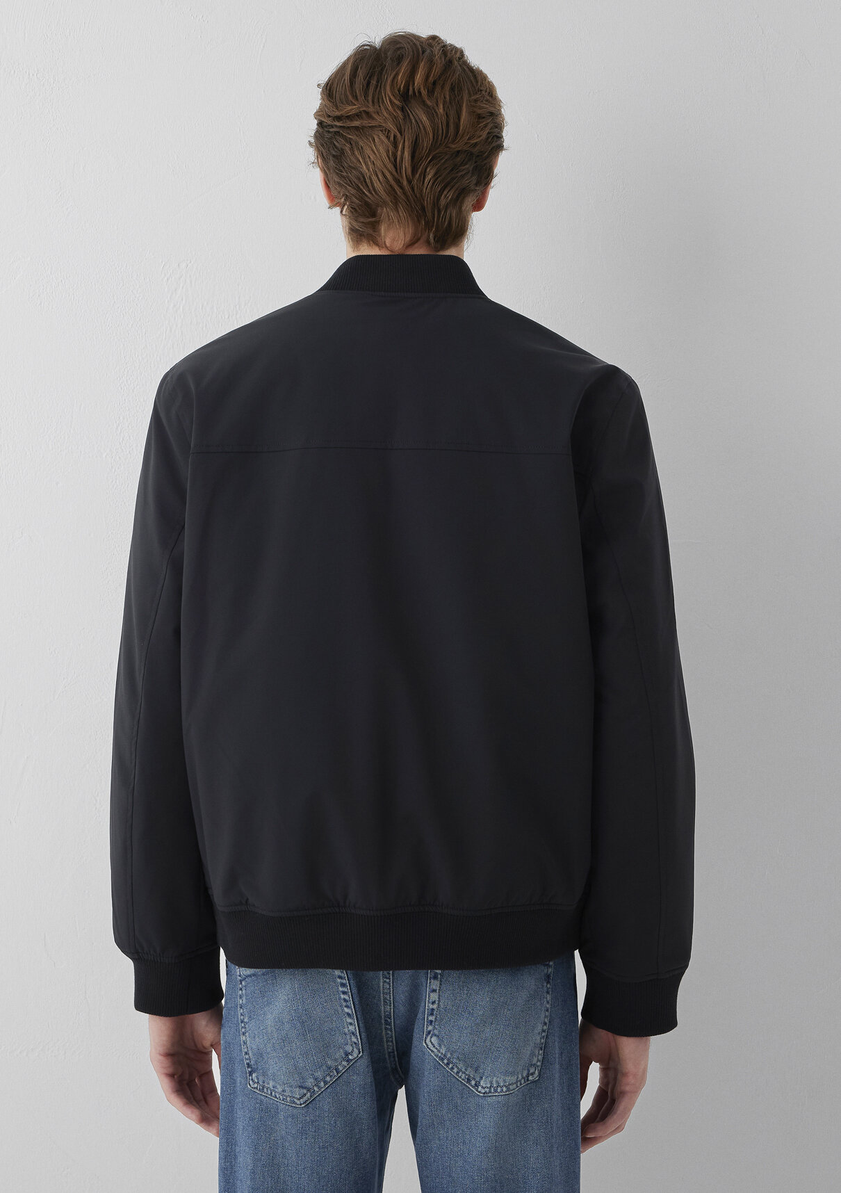 Mavi Black Siyah Bomber Ceket görsel 5