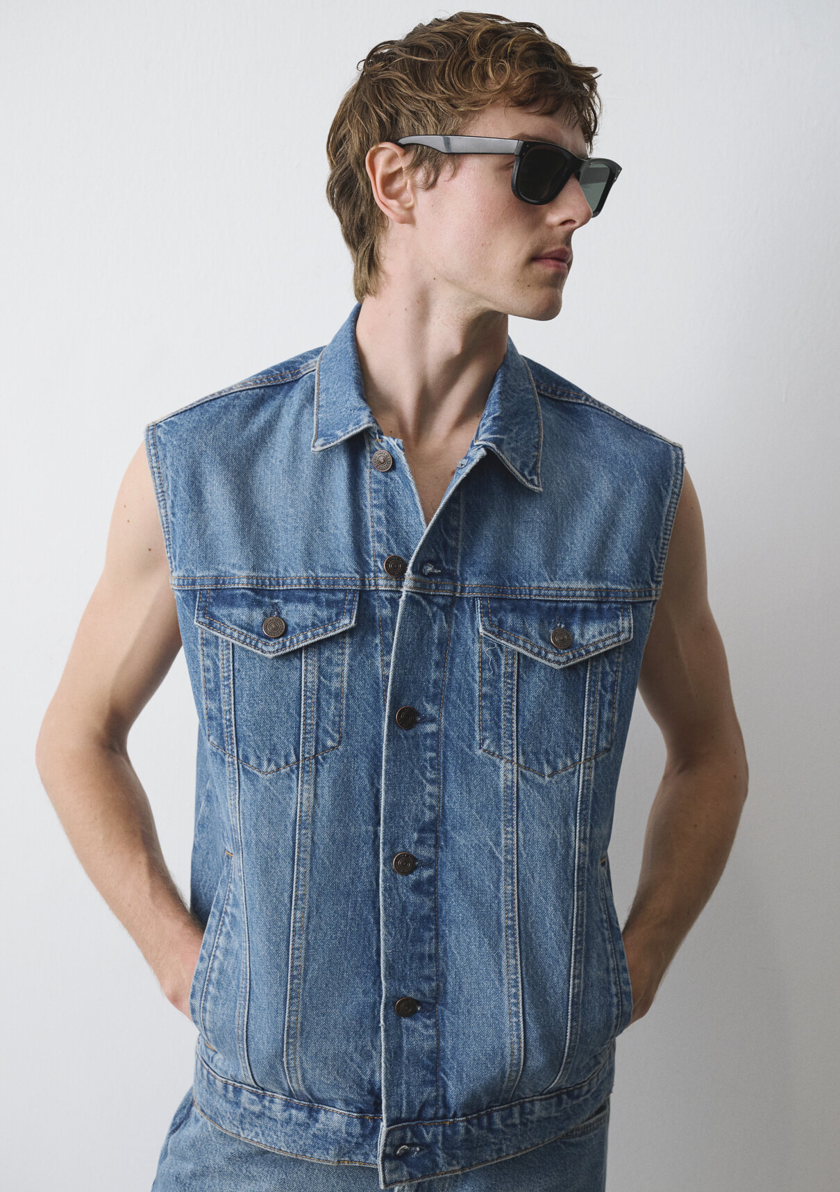 Mavi Russell Classic Denim Indigo Mavisi Jean Yelek görsel 2