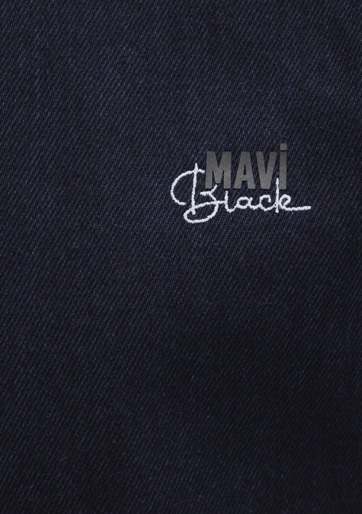 Mavi Roy Lux Black Gece Mavisi Jean Gömlek görsel 8