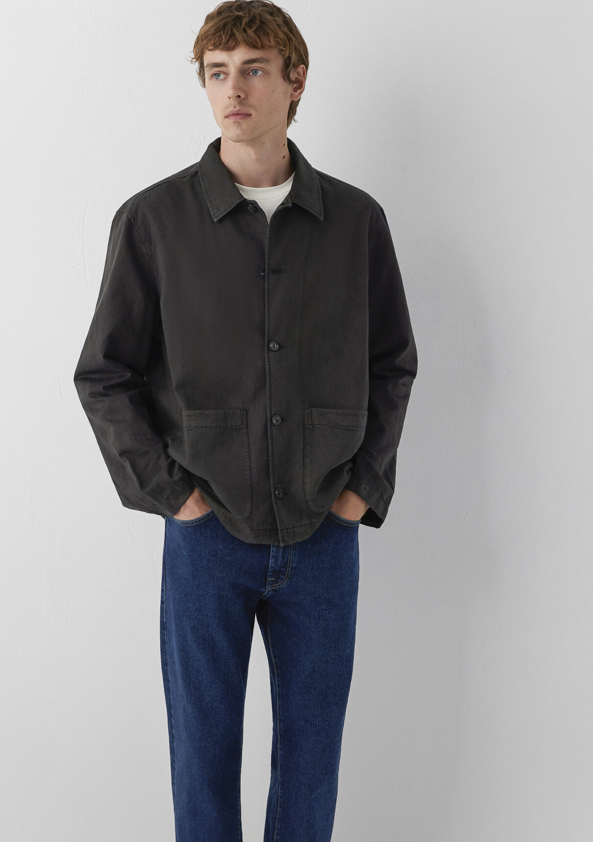 Mavi (Tencel™) Lyocell Karışımlı Kahverengi Gömlek
