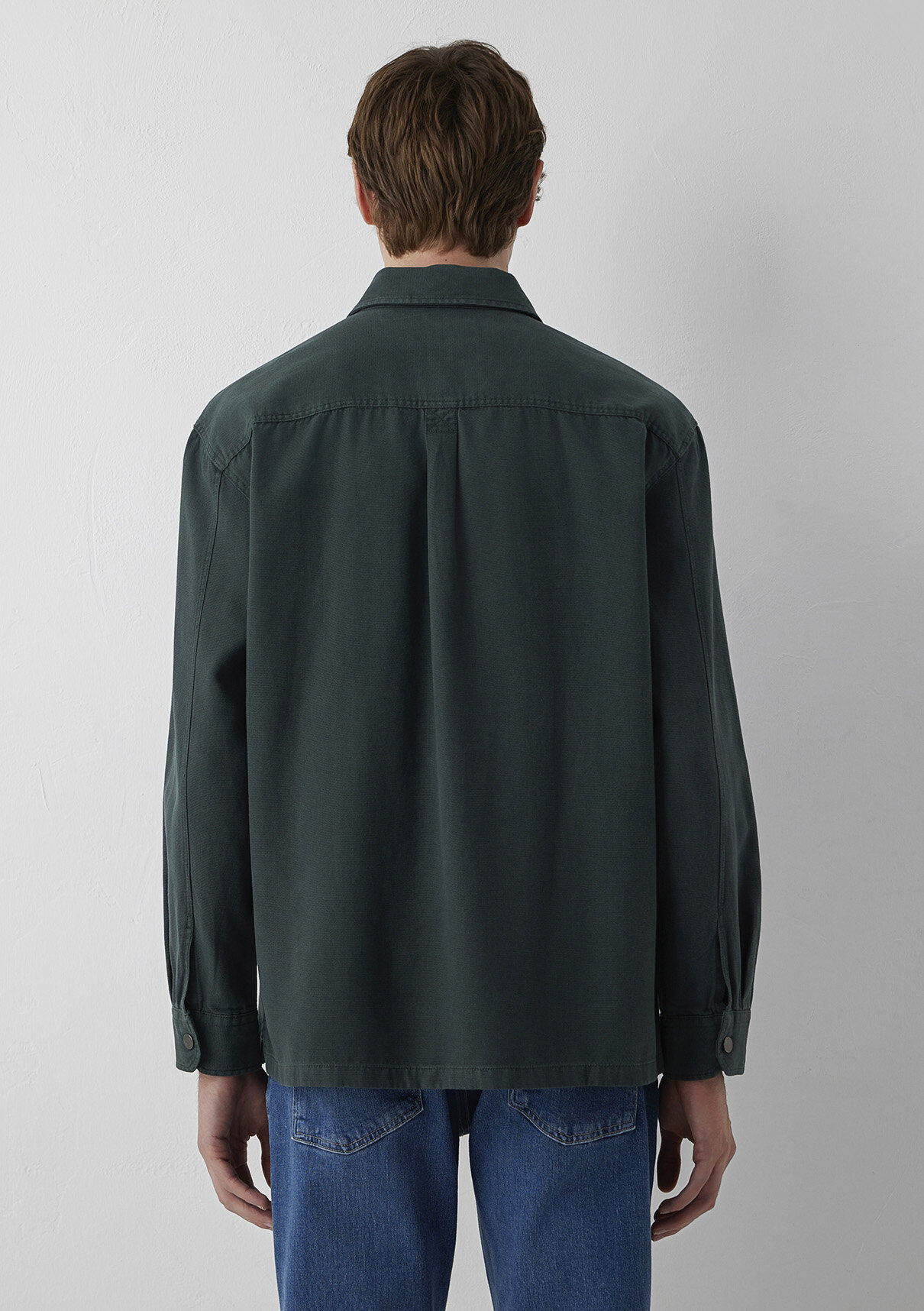 Mavi (Tencel™) Lyocell Karışımlı Yeşil Gömlek görsel 5