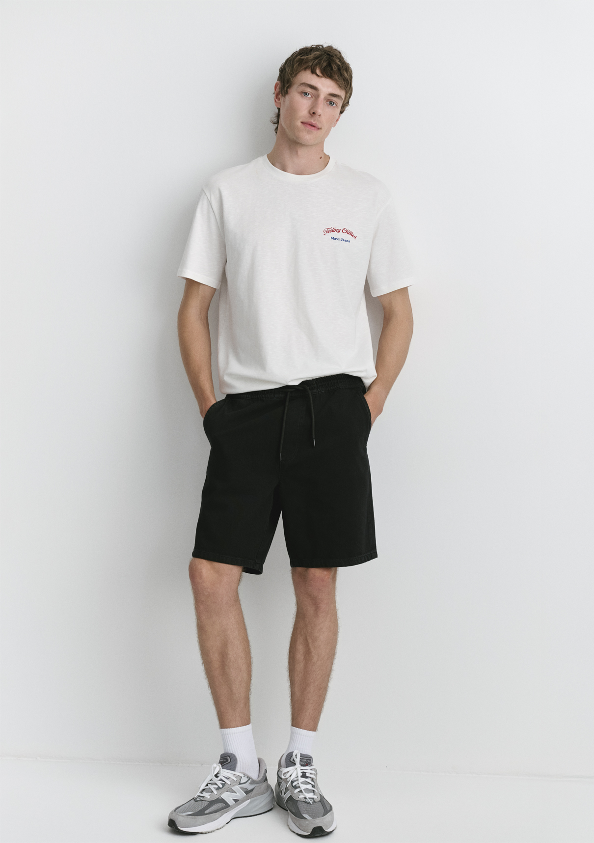 Mavi Dayton Casual Antrasit Jean Şort
