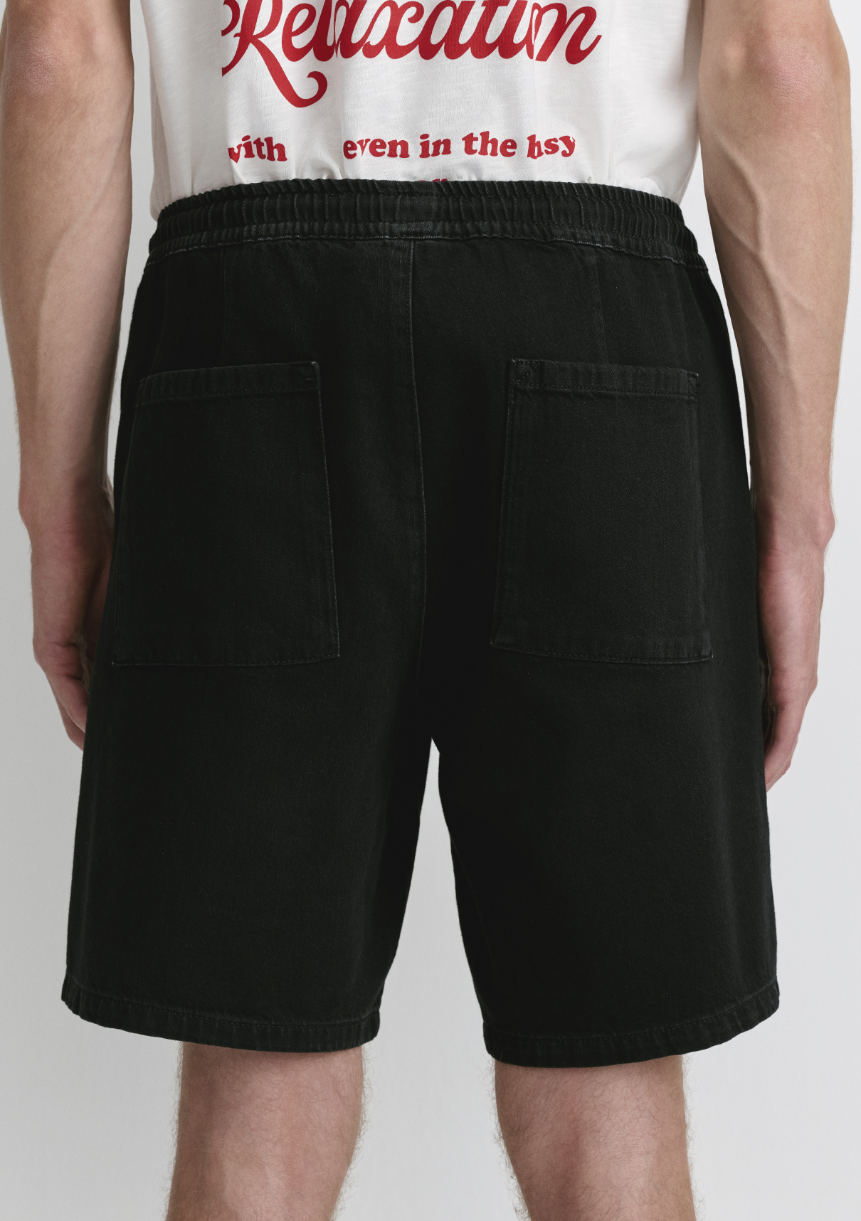 Mavi Dayton Casual Antrasit Jean Şort görsel 7
