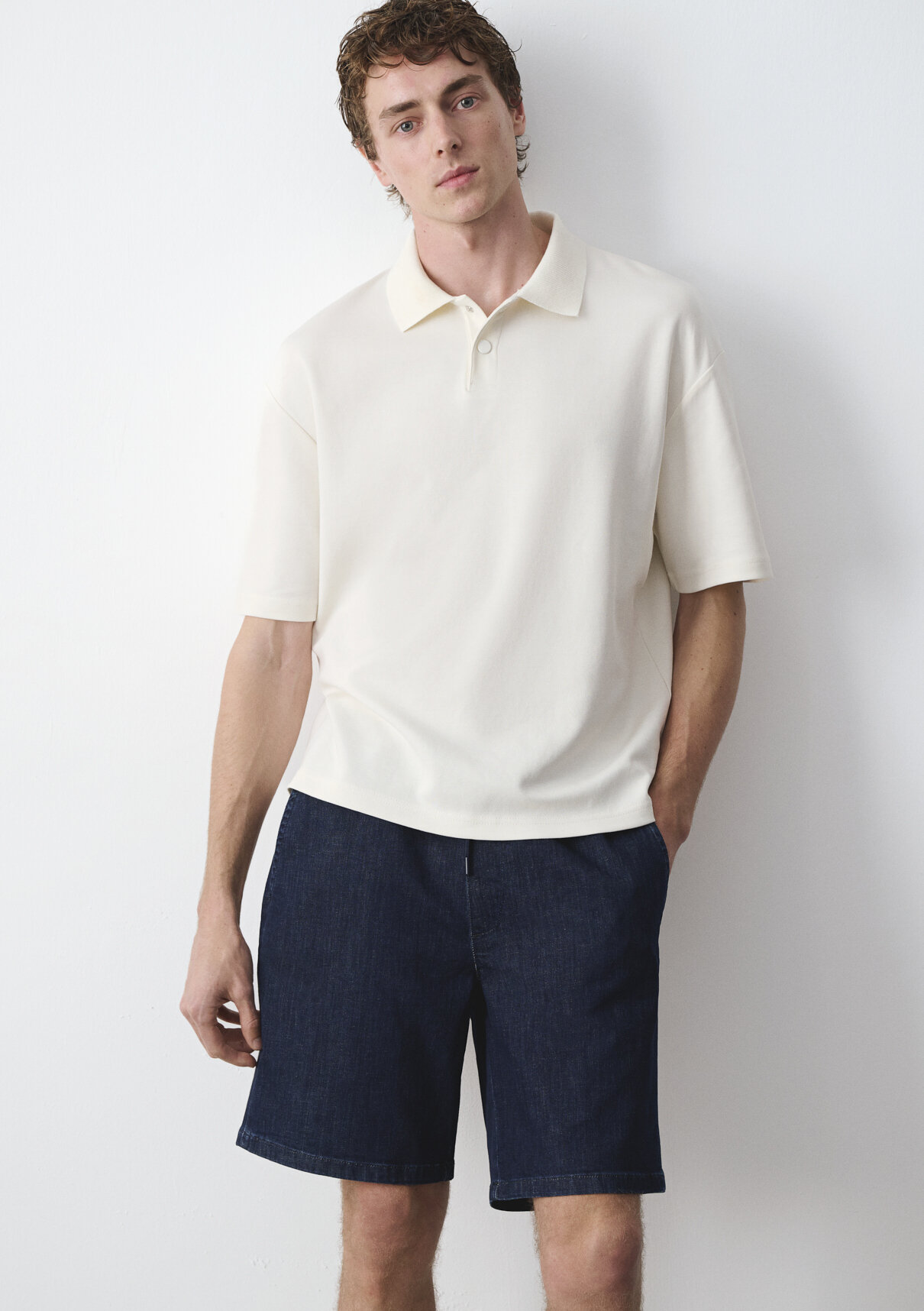 Mavi Dayton Casual Rinse Jean Şort görsel 3