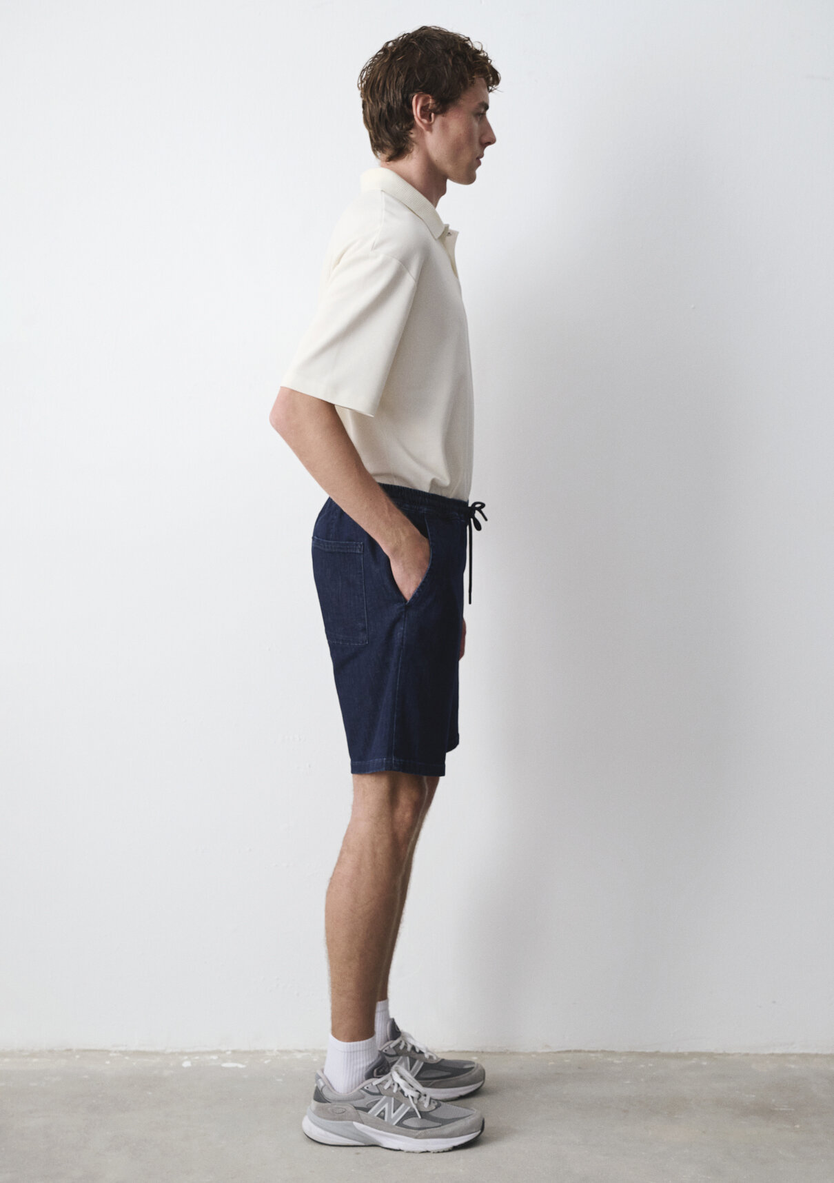 Mavi Dayton Casual Rinse Jean Şort görsel 7