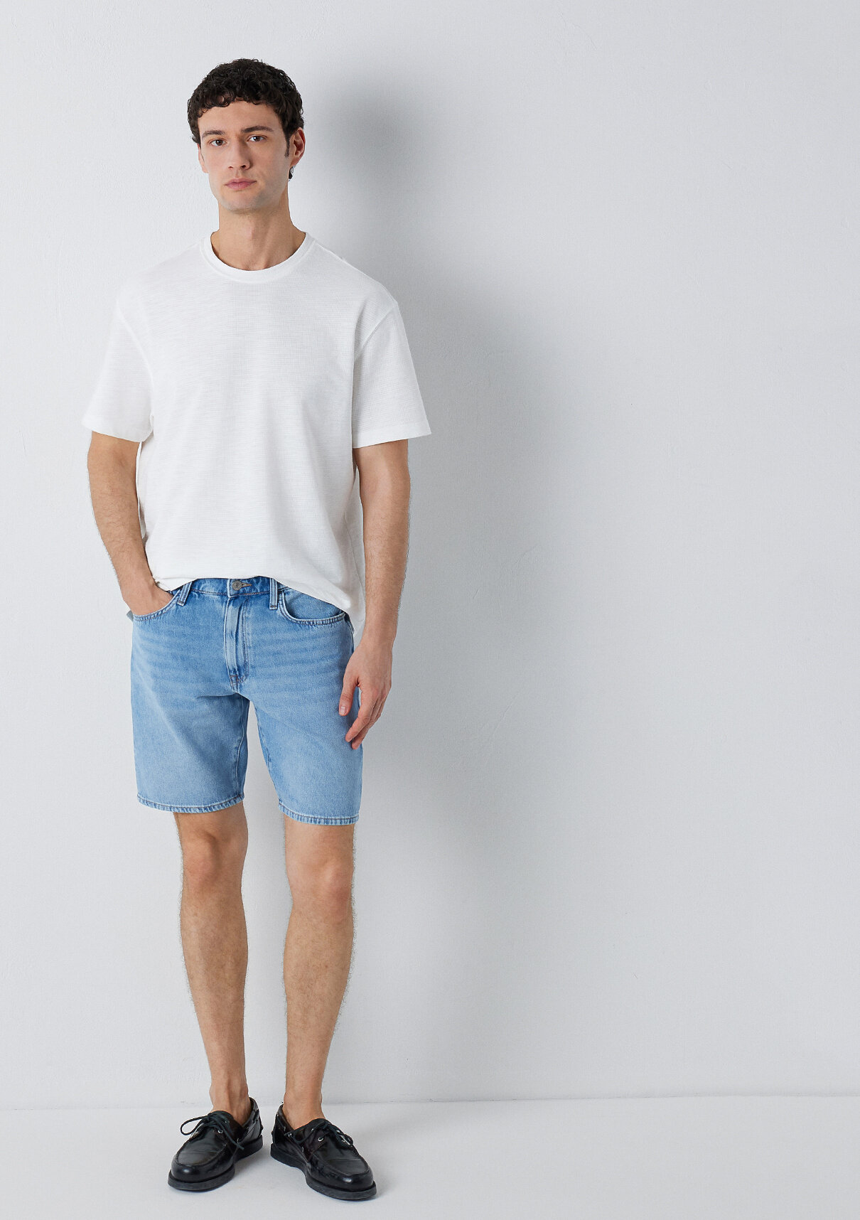 Mavi Willis 90lar Indigo Mavisi Denim Jean Şort görsel 2