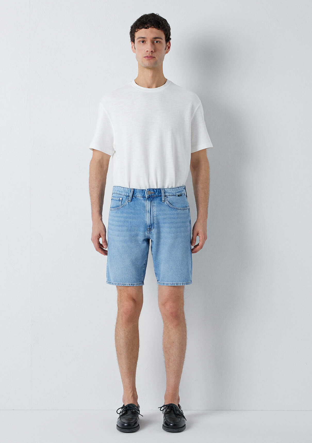 Mavi Willis 90lar Indigo Mavisi Denim Jean Şort görsel 3