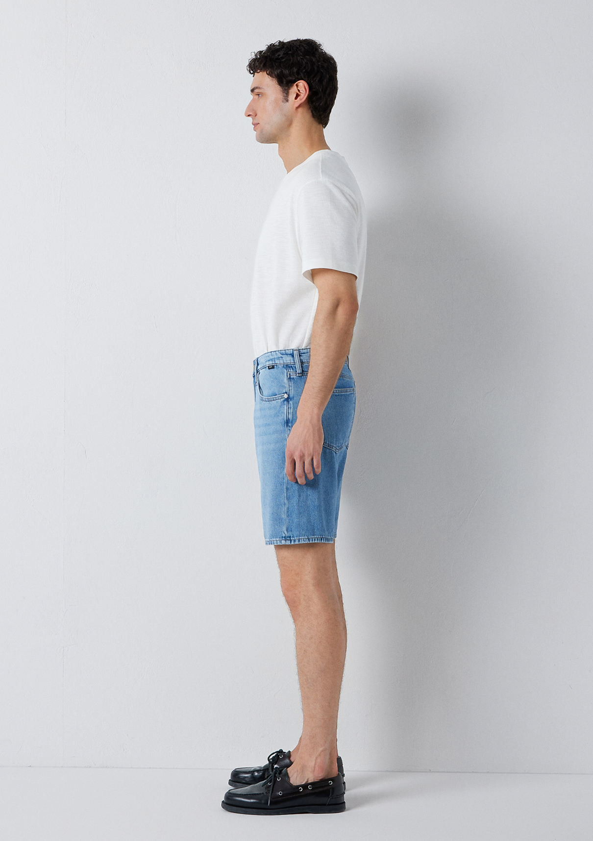 Mavi Willis 90lar Indigo Mavisi Denim Jean Şort görsel 4