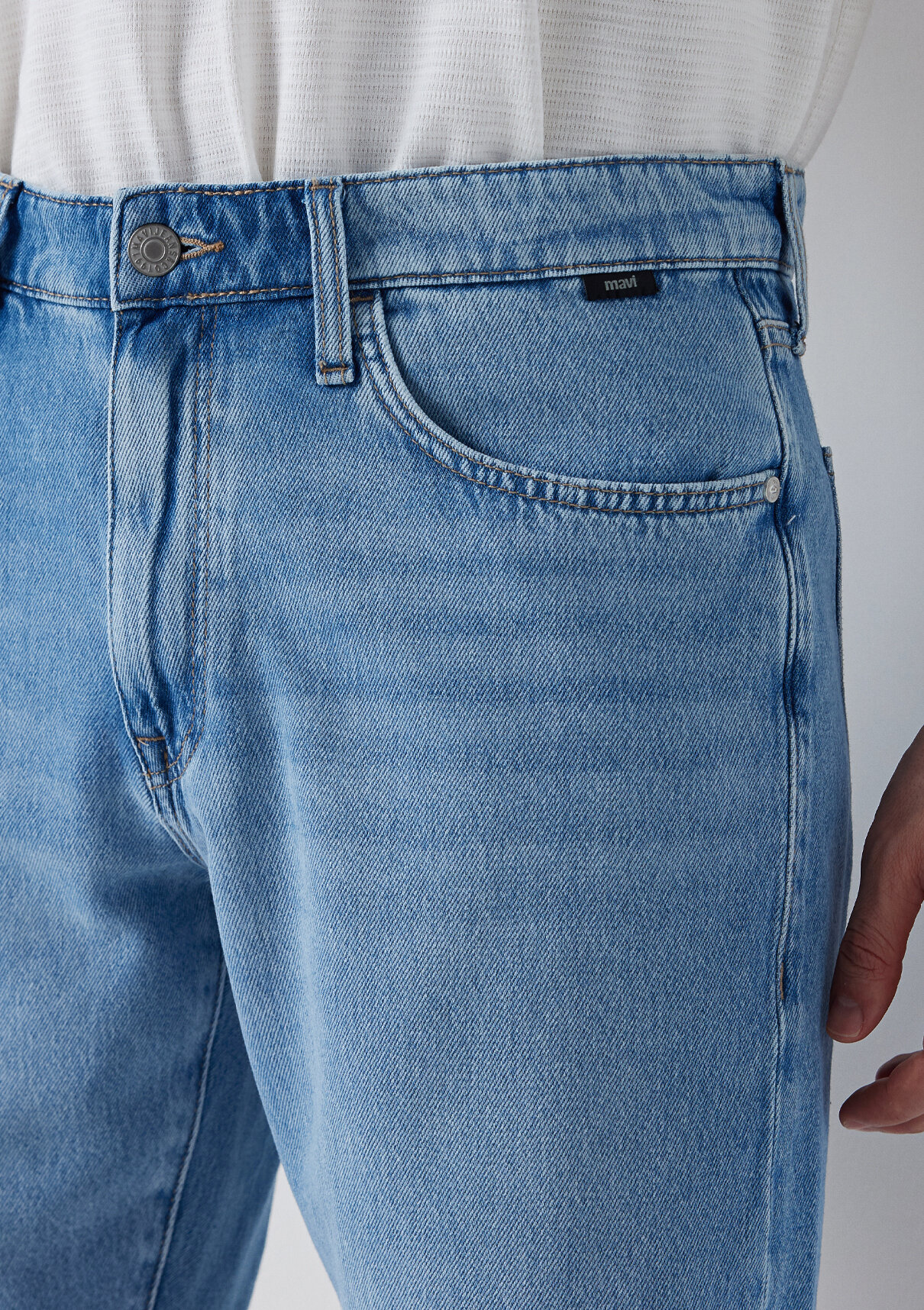 Mavi Willis 90lar Indigo Mavisi Denim Jean Şort görsel 6