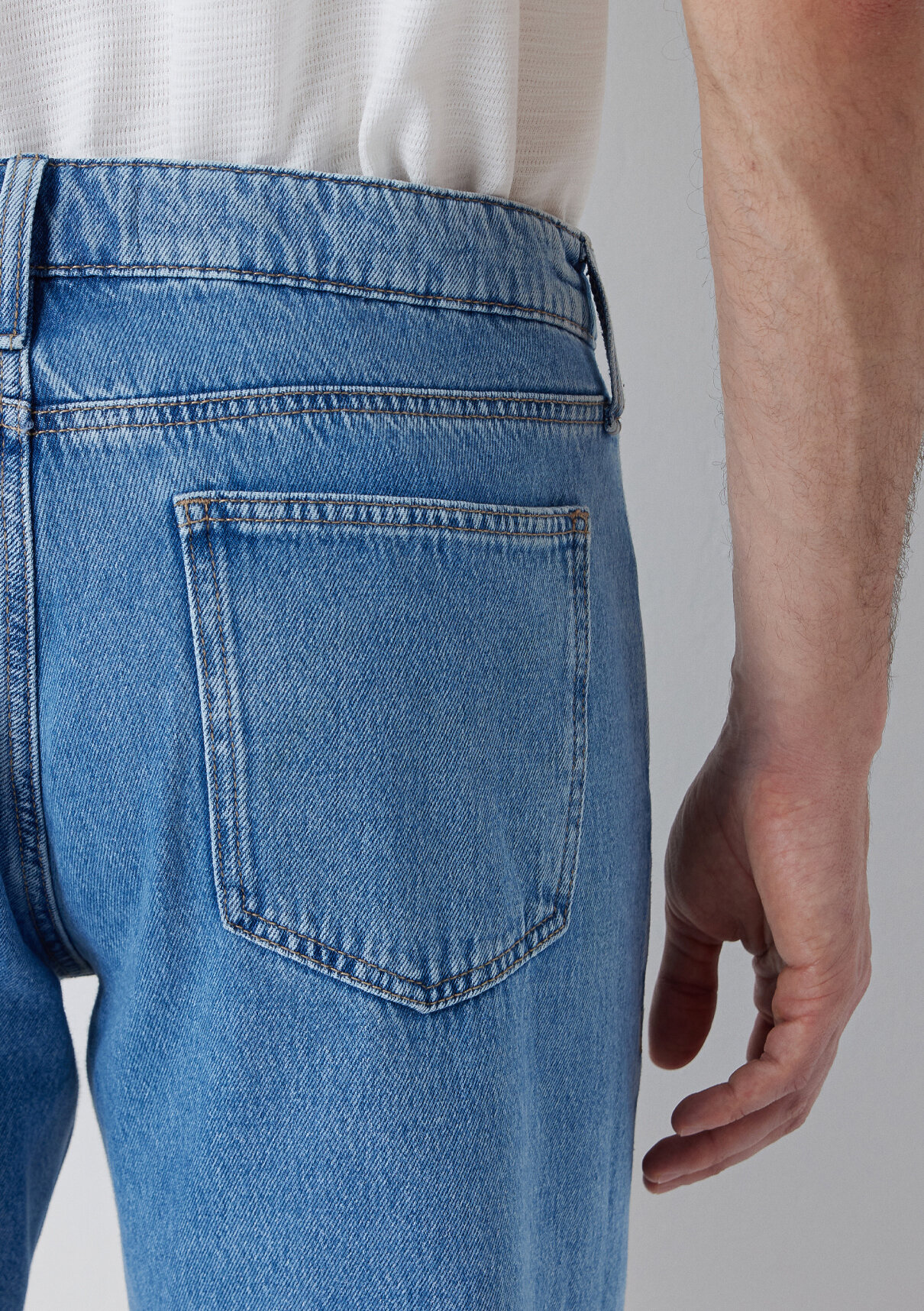 Mavi Willis 90lar Indigo Mavisi Denim Jean Şort görsel 8