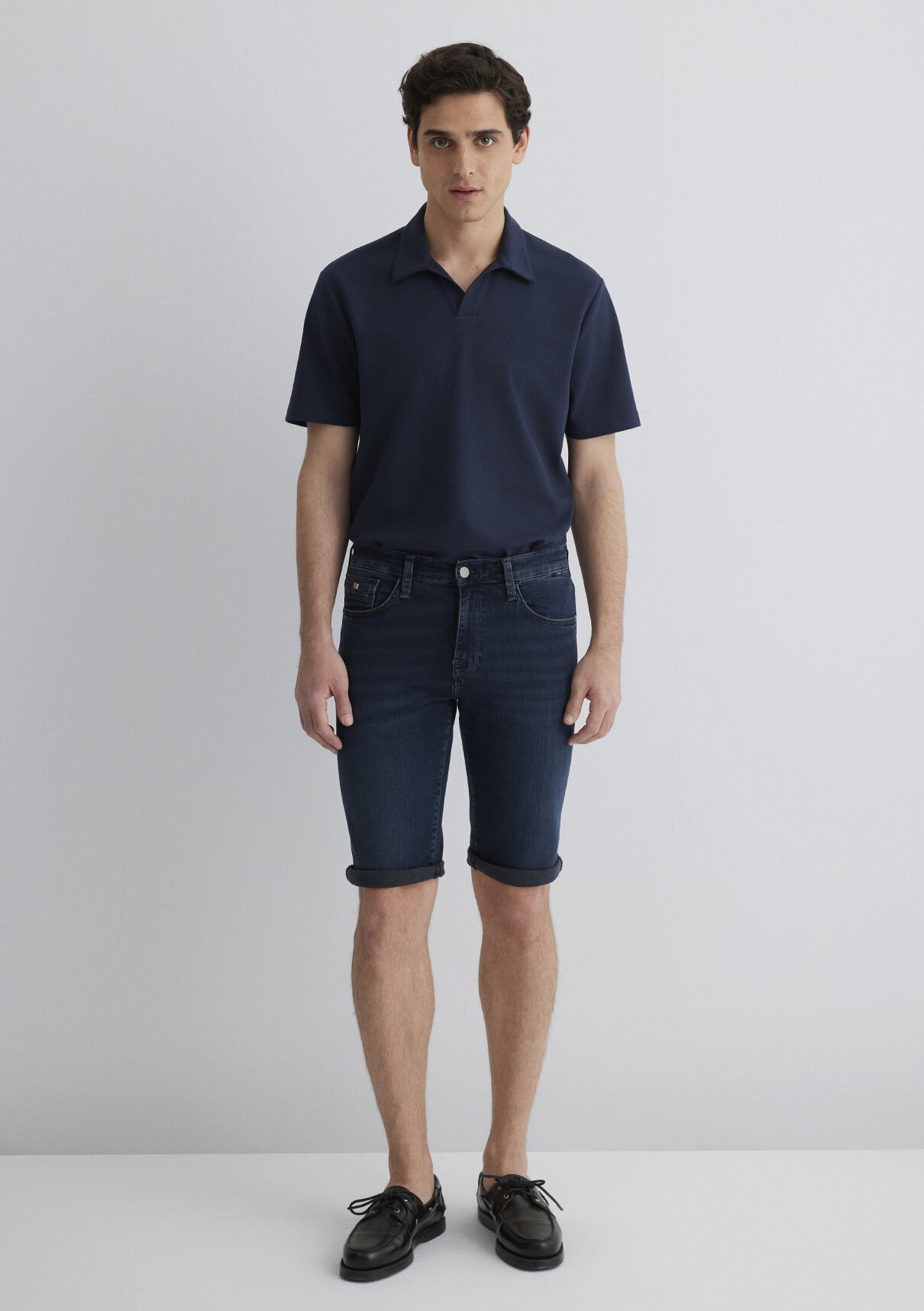 Mavi Nicholas Mavi Premium Gece Mavisi Jean Şort görsel 3
