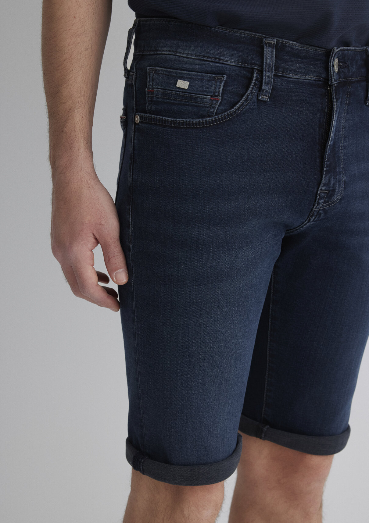 Mavi Nicholas Mavi Premium Gece Mavisi Jean Şort görsel 6