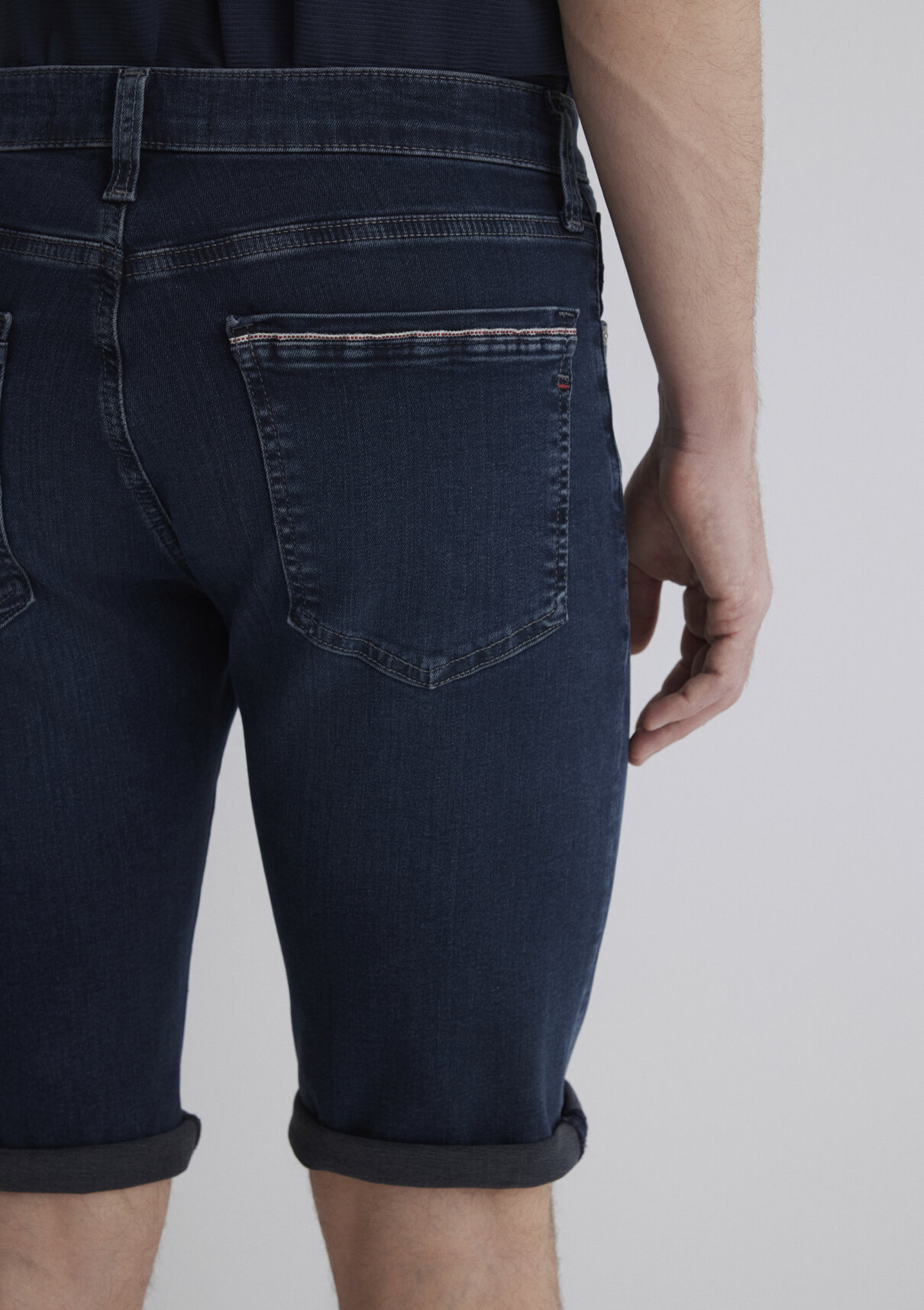 Mavi Nicholas Mavi Premium Gece Mavisi Jean Şort görsel 7