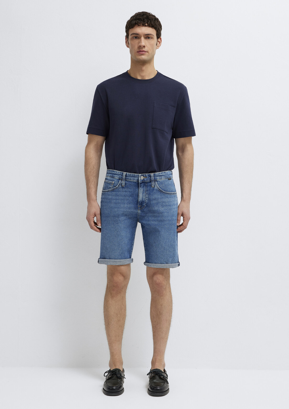 Mavi Brian Street Indigo Mavisi Jean Şort görsel 4