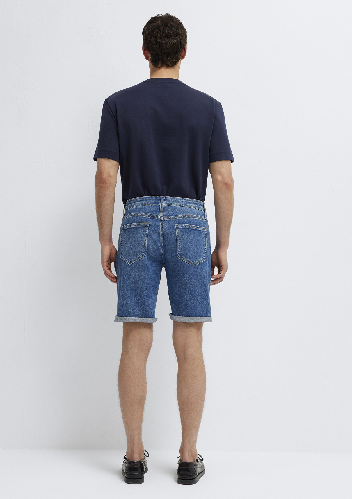 Mavi Brian Street Indigo Mavisi Jean Şort görsel 6