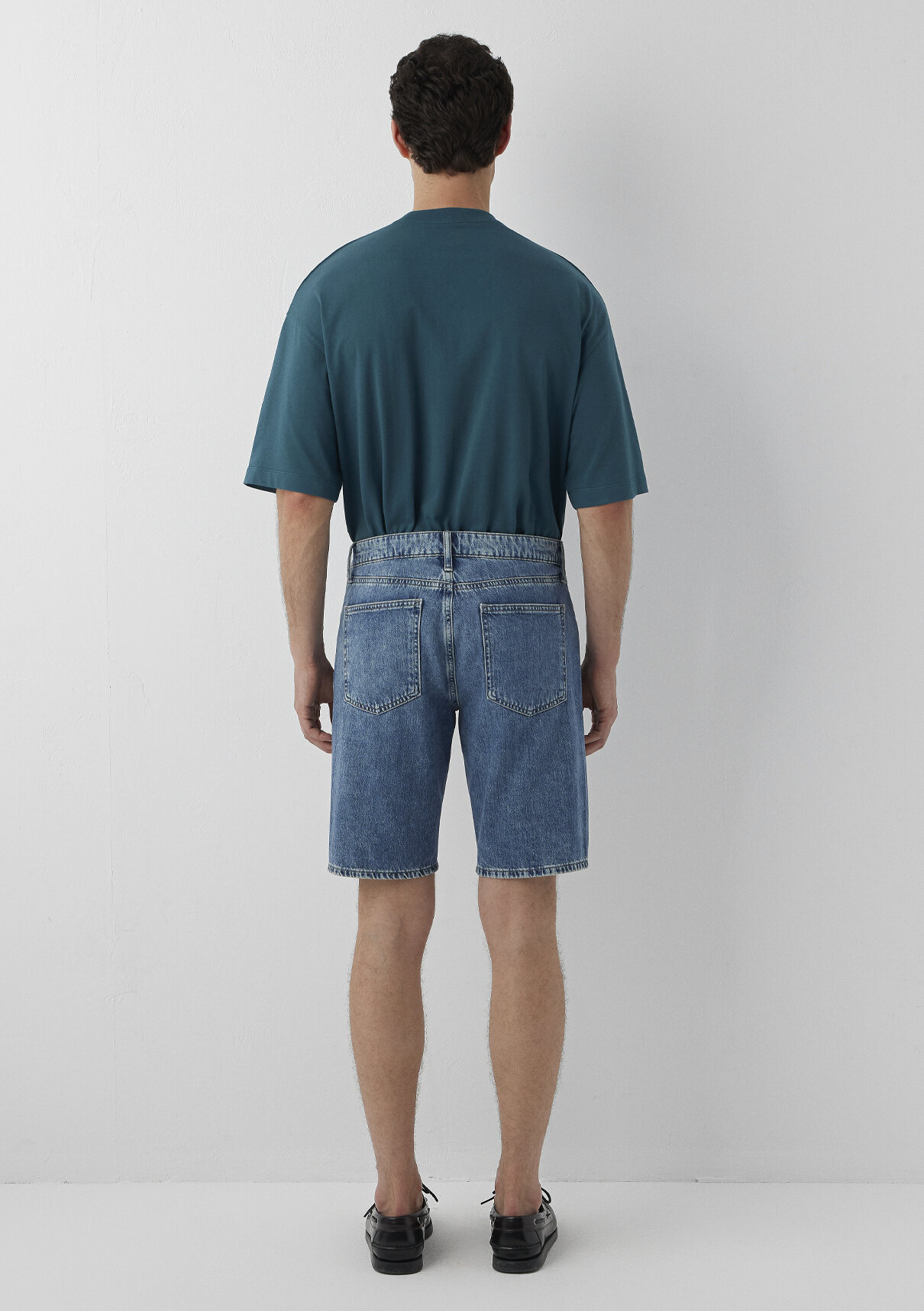 Mavi LISBON SHORT Street Puslu Indigo Mavisi Jean Şort görsel 5