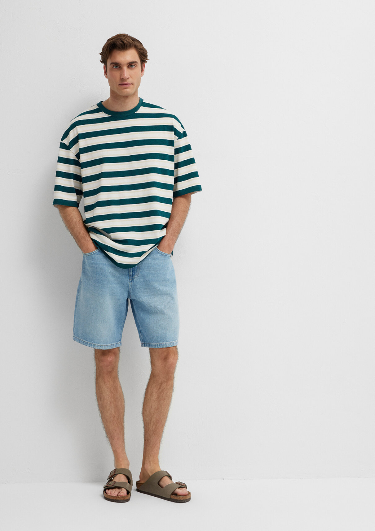 Mavi TORONTO SHORT Street Açık Mavi Jean Şort