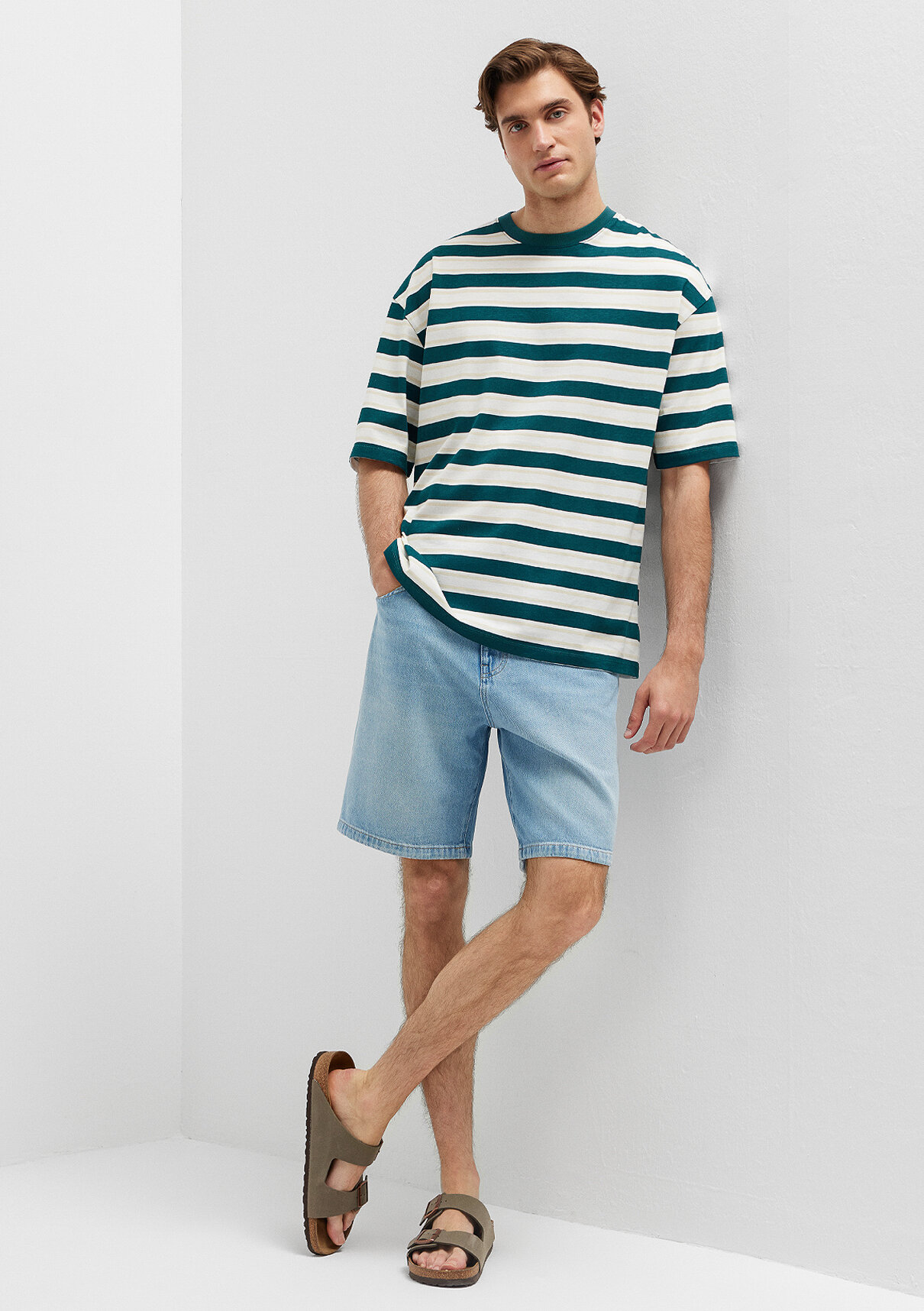 Mavi TORONTO SHORT Street Açık Mavi Jean Şort görsel 3