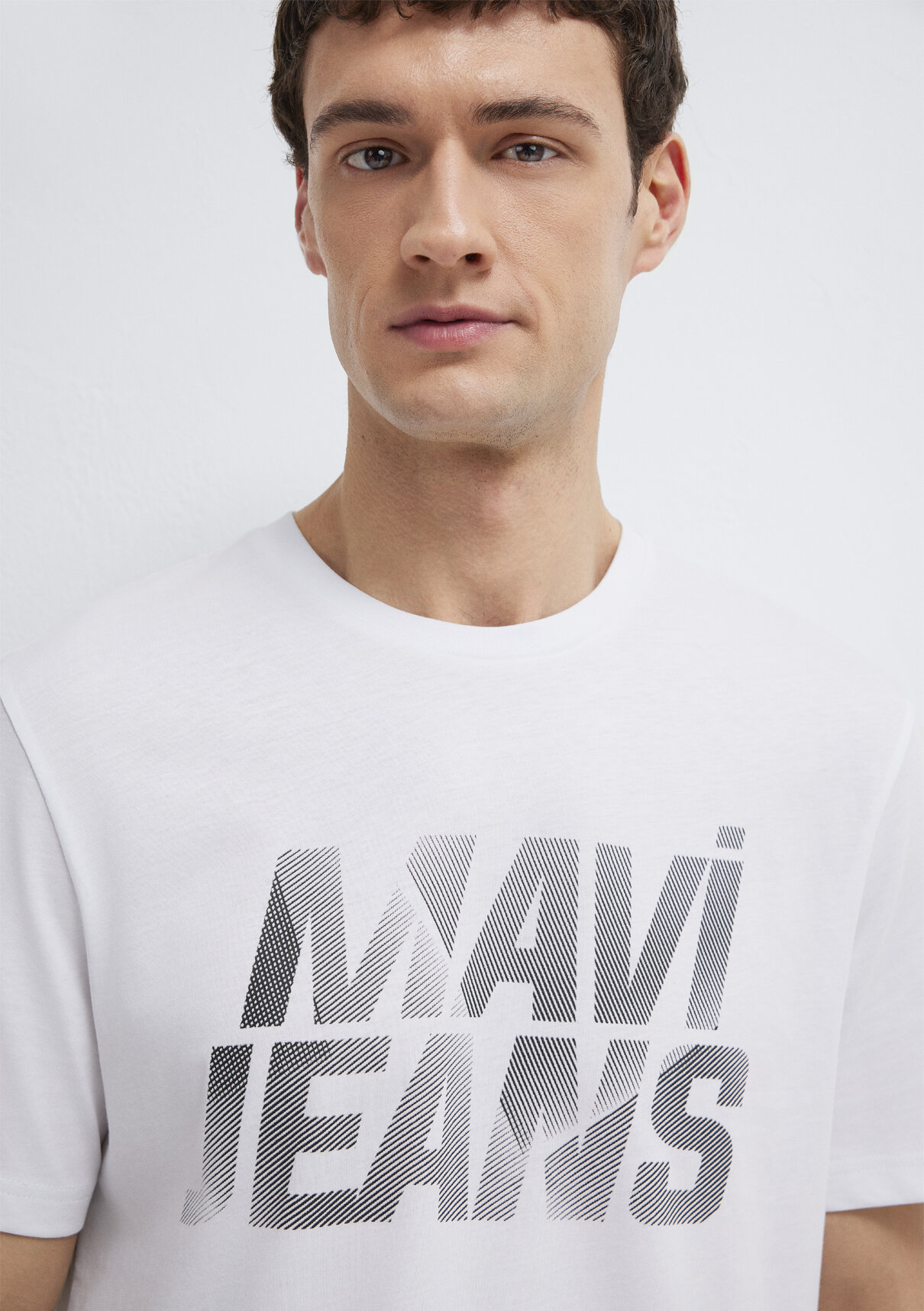 Mavi Jeans Baskılı Beyaz Tişört görsel 5