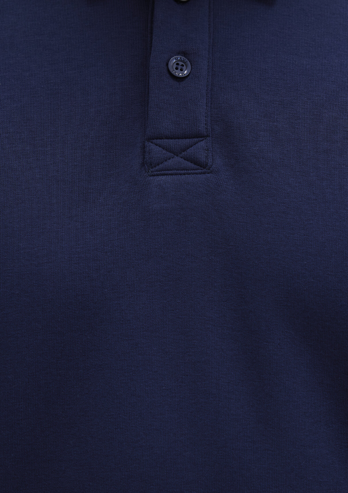 Mavi Lacivert Polo Sweatshirt görsel 7