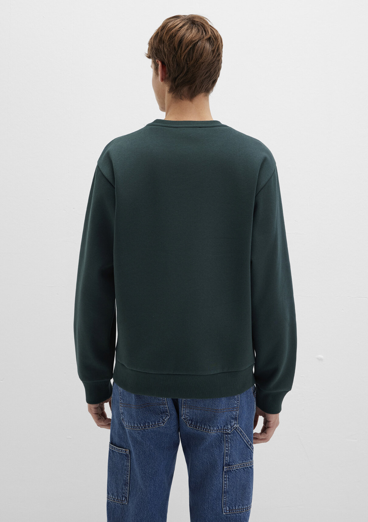 Mavi Logo Baskılı Yeşil Sweatshirt görsel 4