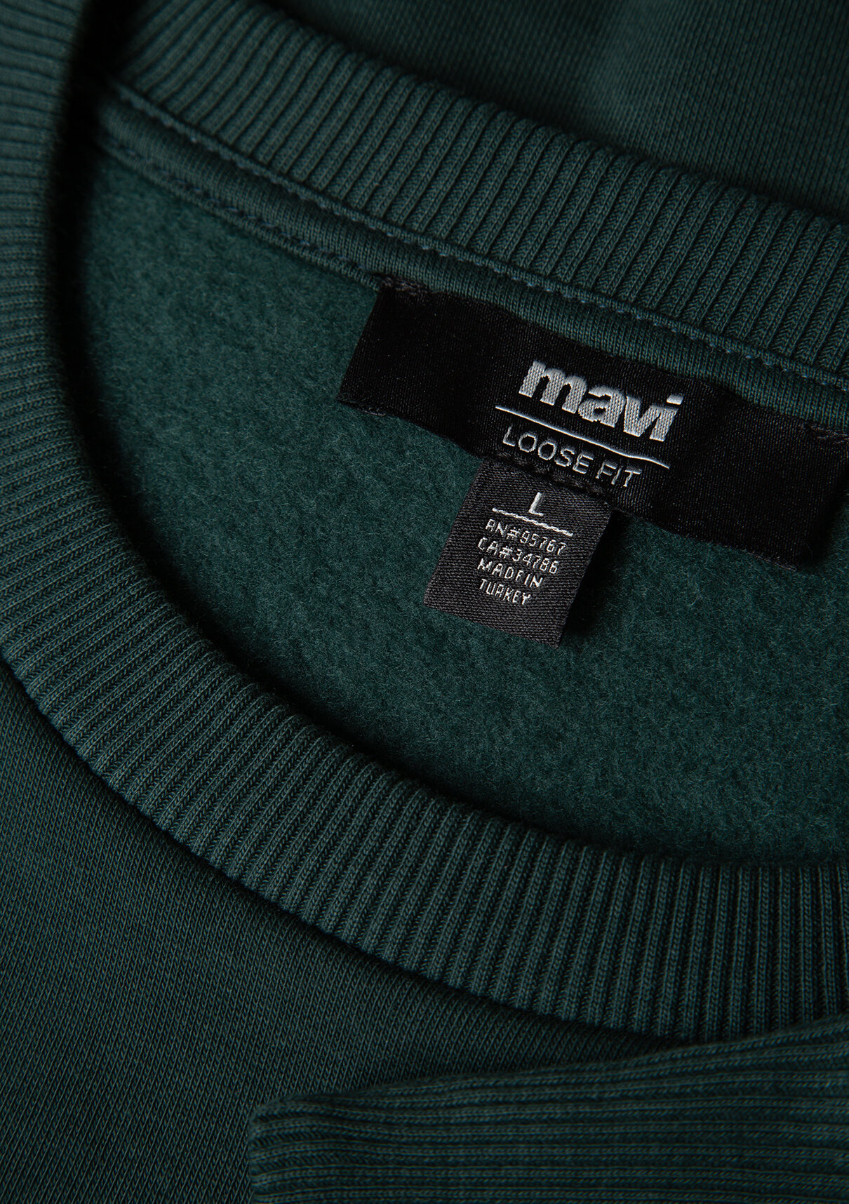 Mavi Logo Baskılı Yeşil Sweatshirt görsel 7