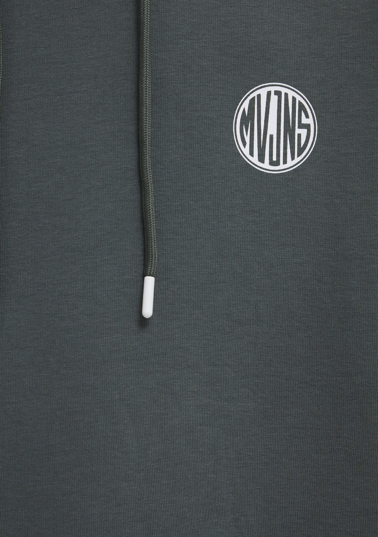 Mavi MVJNS Logo Baskılı Kapüşonlu Yeşil Sweatshirt görsel 8