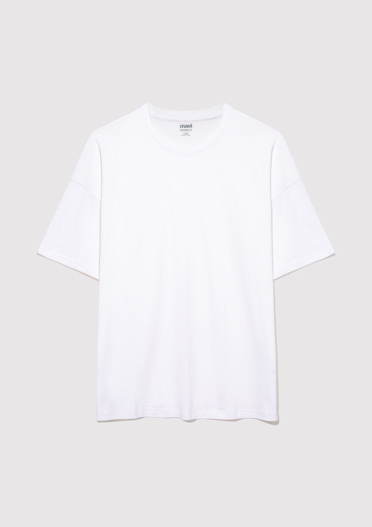 Mavi 2li Oversize Basic Tişört görsel 6