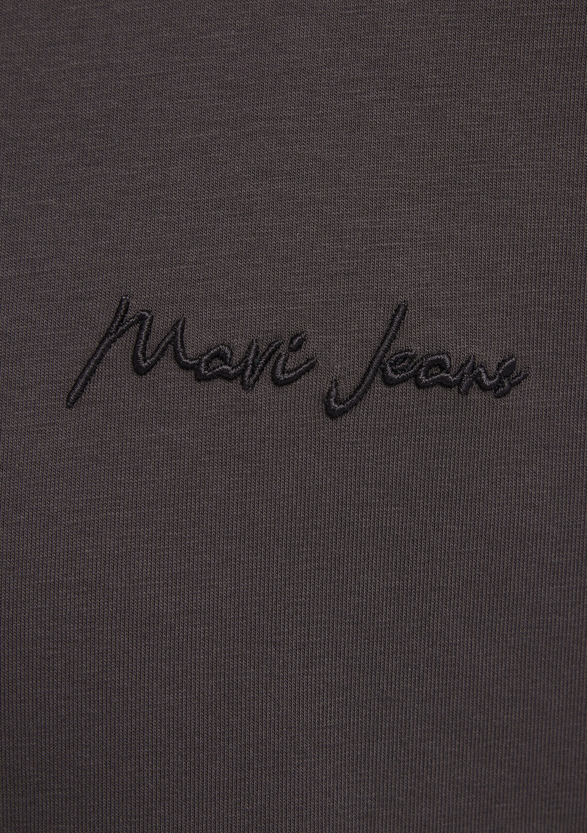 Mavi Jeans Nakışlı Kahverengi Basic Tişört görsel 8