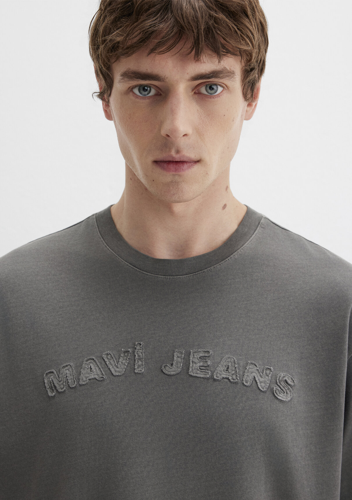 Mavi Jeans Baskılı Antrasit Tişört görsel 6