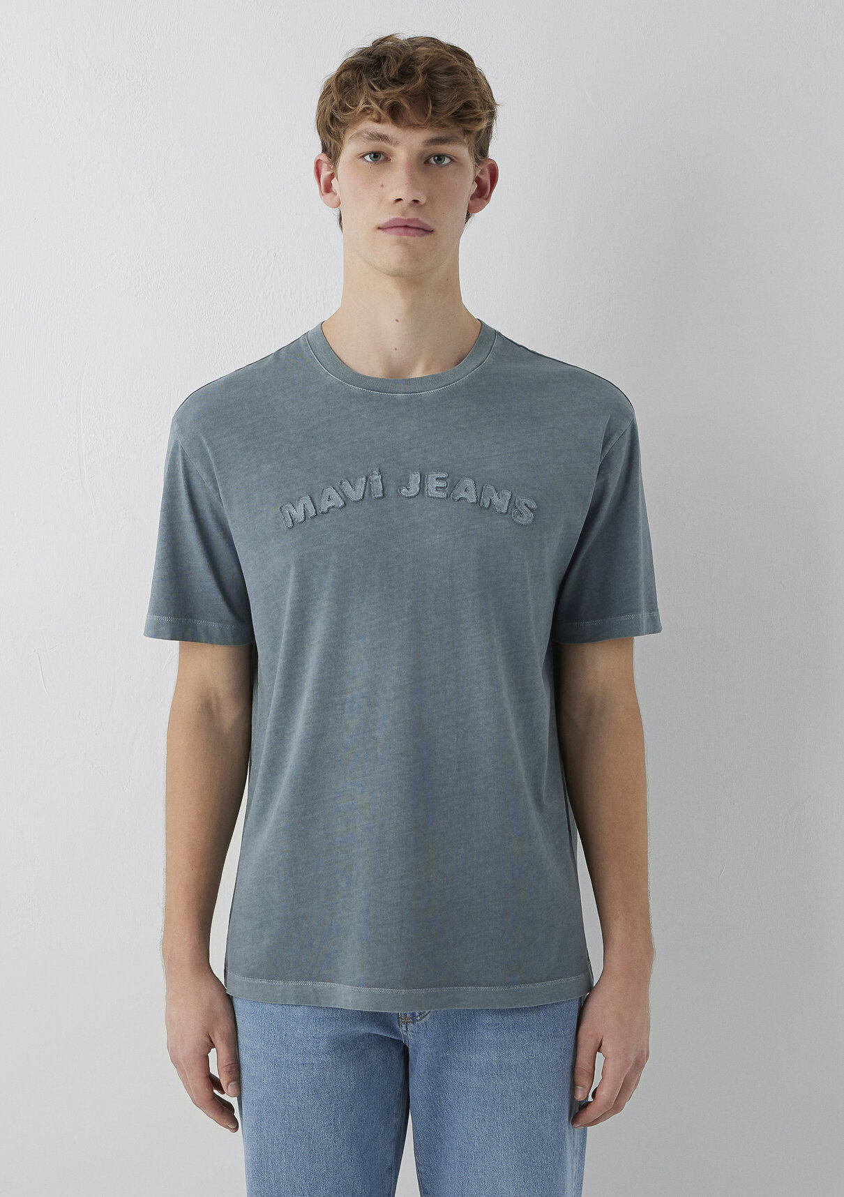 Mavi Jeans Baskılı Yeşil Tişört görsel 3